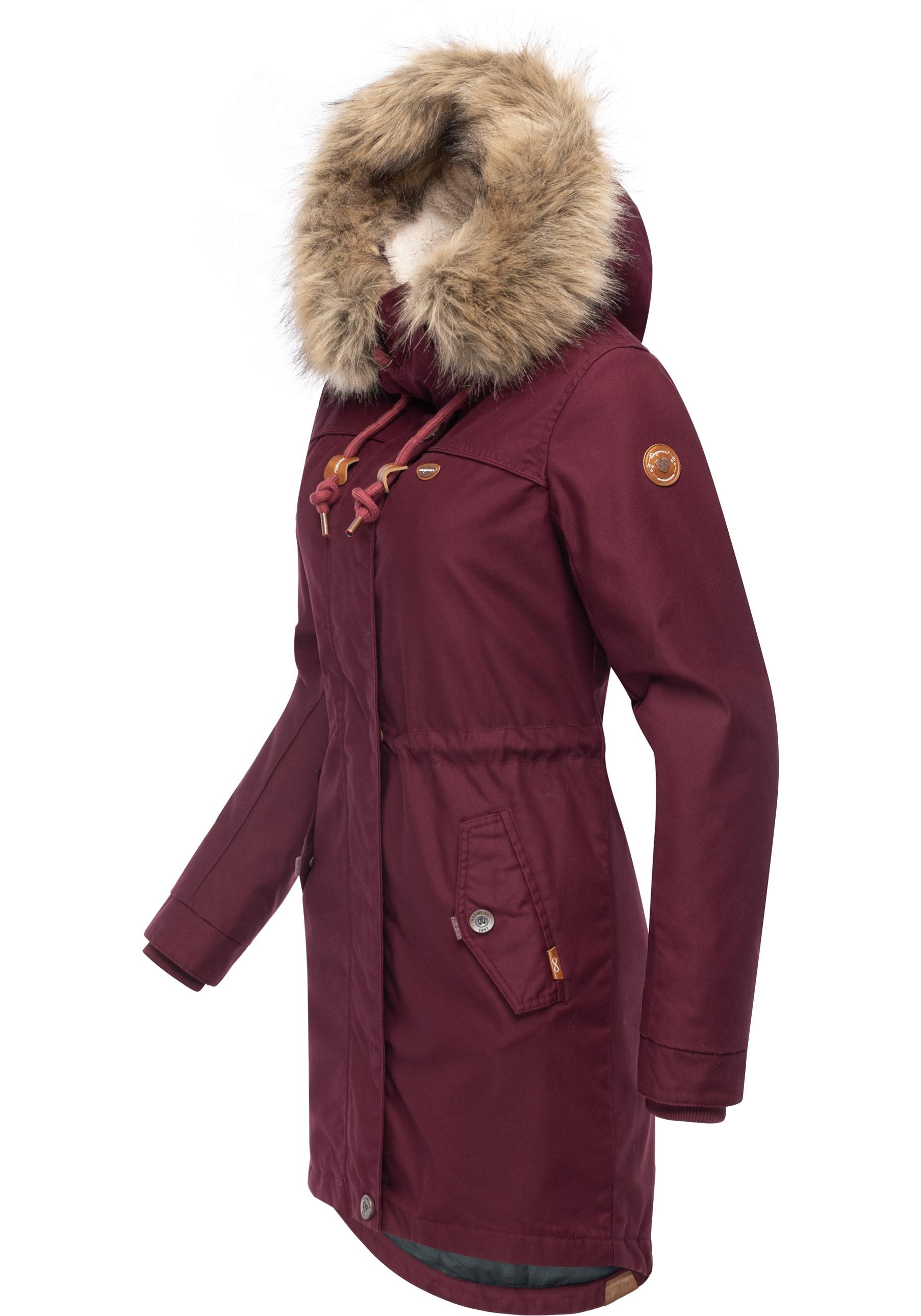 Ragwear Winterjacke "Tawny", mit Kapuze, stylischer Winterparka mit großer günstig online kaufen