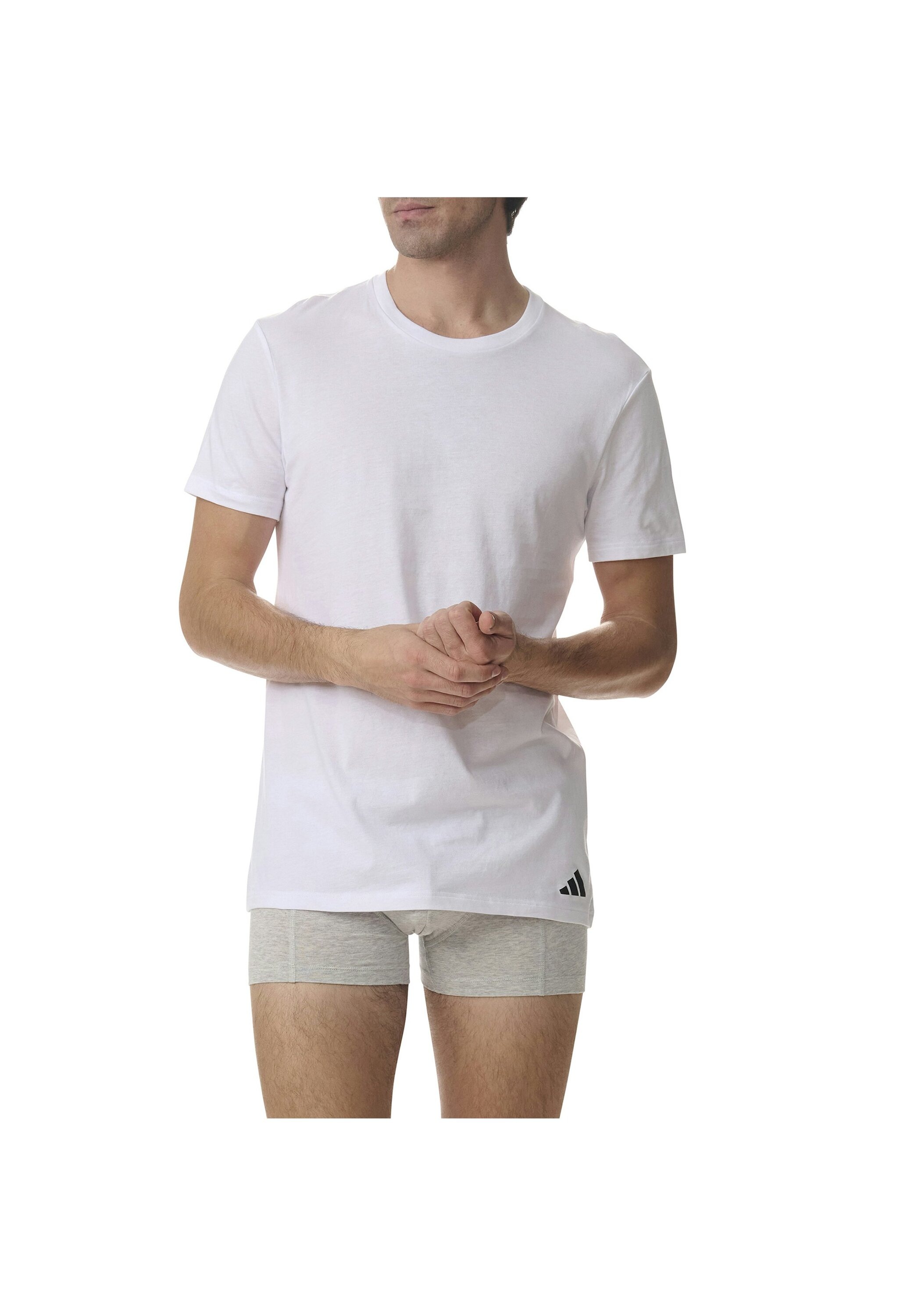 adidas Originals T-Shirt »T-Shirt Crew Neck Shirt Active Core Cotton 3PK 3er Pack«