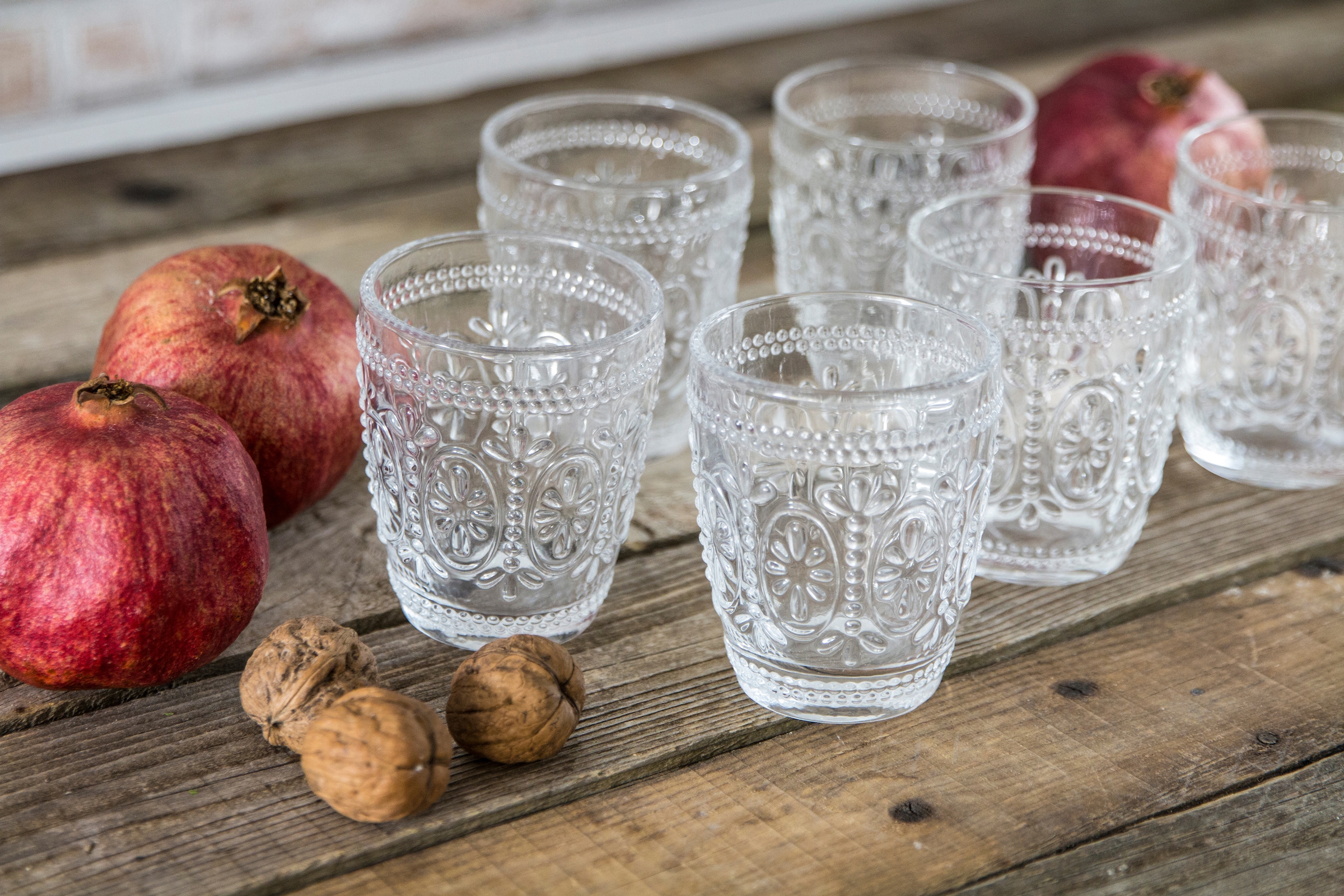 Villa d'Este Gläser-Set »Imperial Transparent«, (Set, 6 tlg.), Wassergläser-Set, 6-teilig, Inhalt 295 ml