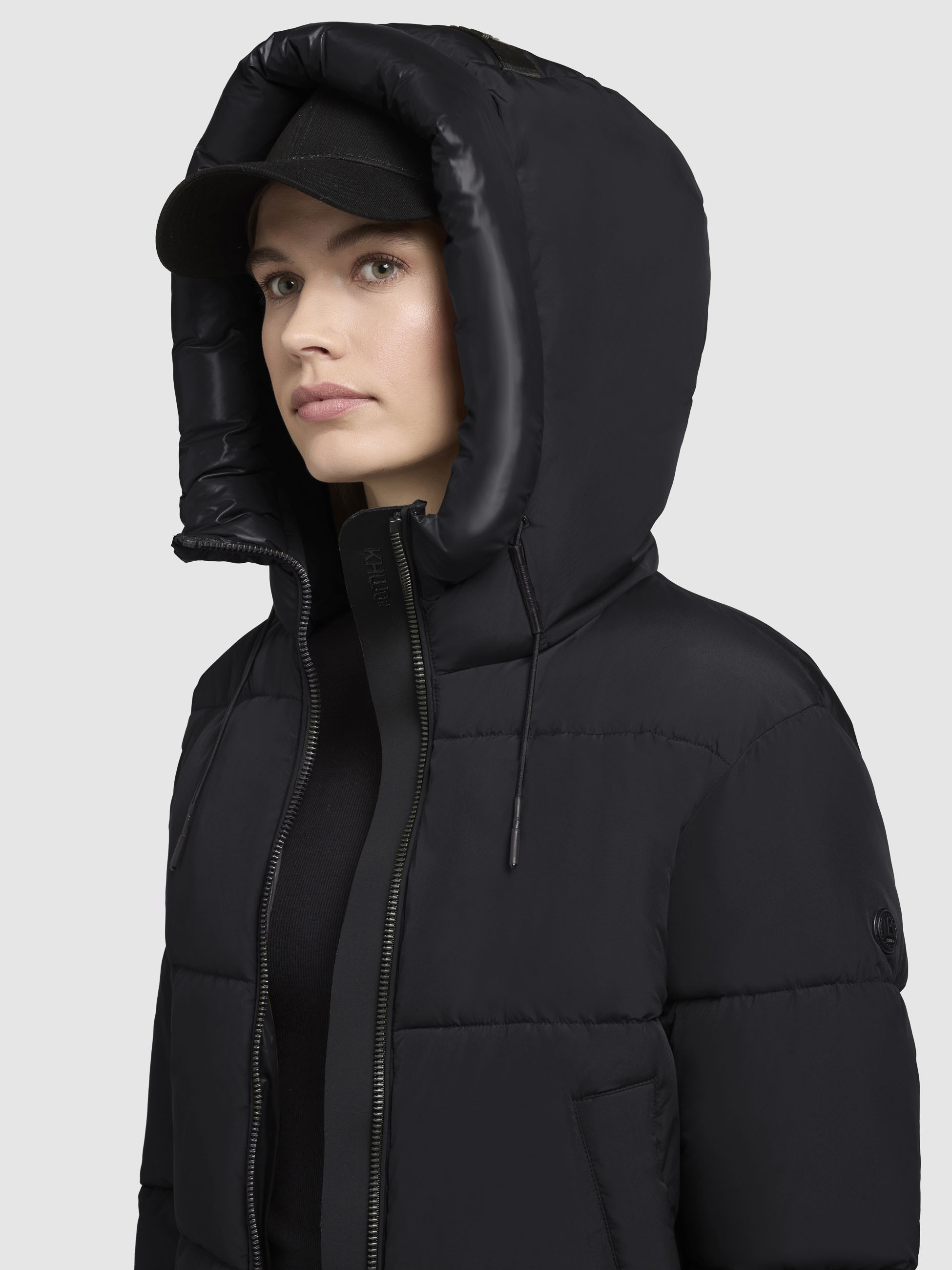 khujo Steppjacke »ELIDA«, mit Kapuze