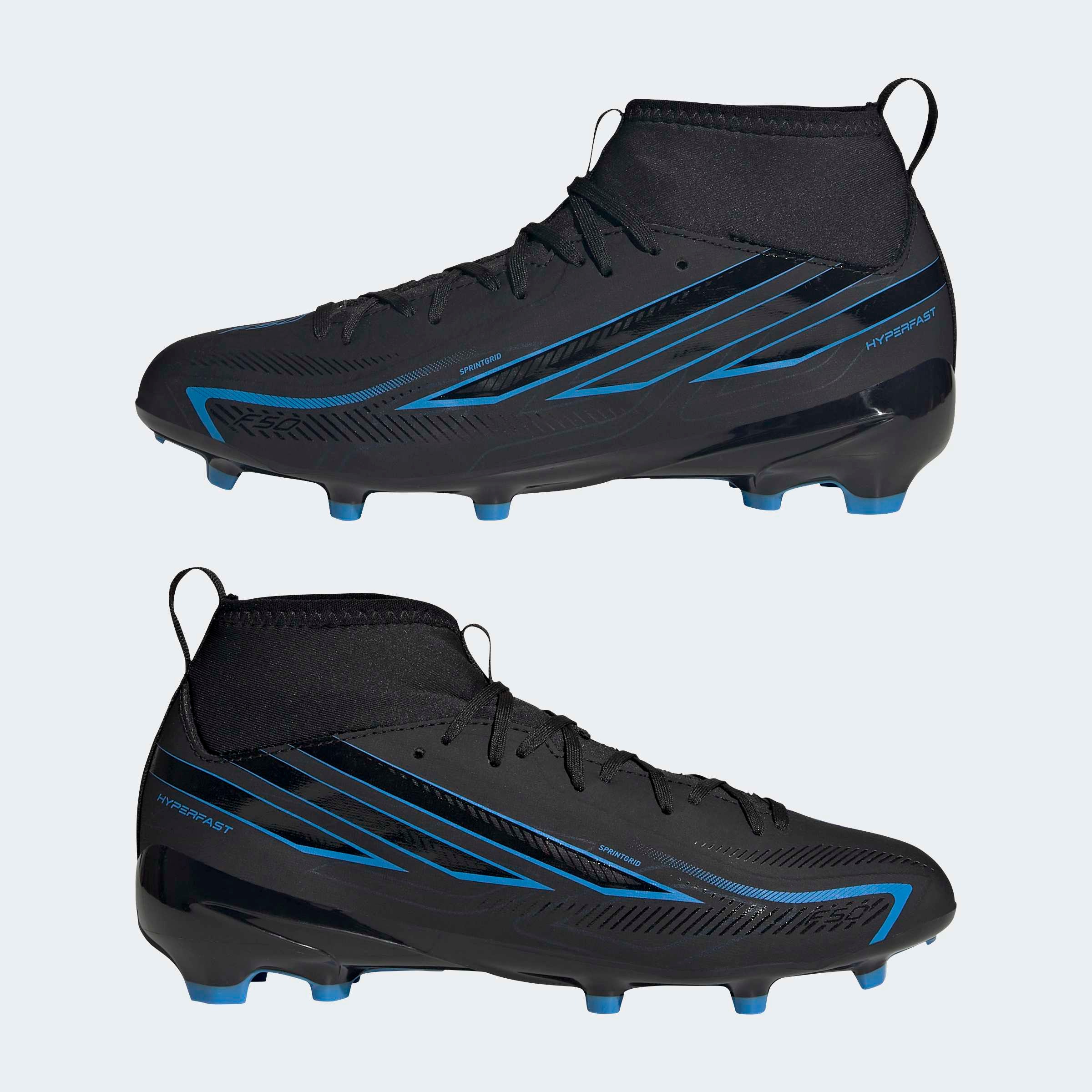 adidas Performance Fußballschuh »F50 HYPERFAST ELITE KIDS , MITTELHOCH, FESTE BÖDEN«  für Rasen und feste Böden, Jugendliche & Kinder, gespielt bei der WM
