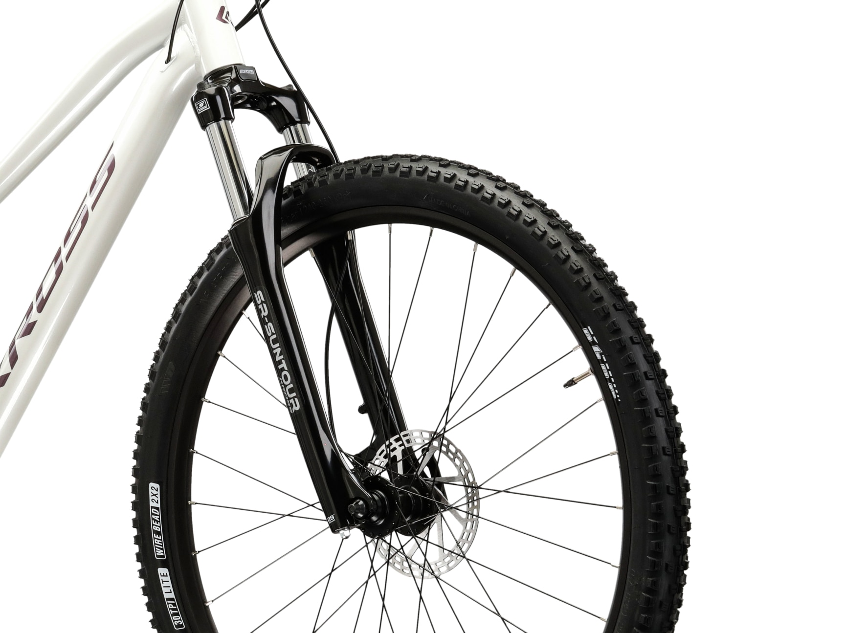 Kross Mountainbike »KROSS Mountainbike Hardtail 29" LEA 4.0 weiß 16 Gänge« 16 Gang Shimano ACERA M3020 Schaltwerk Kettenschaltung