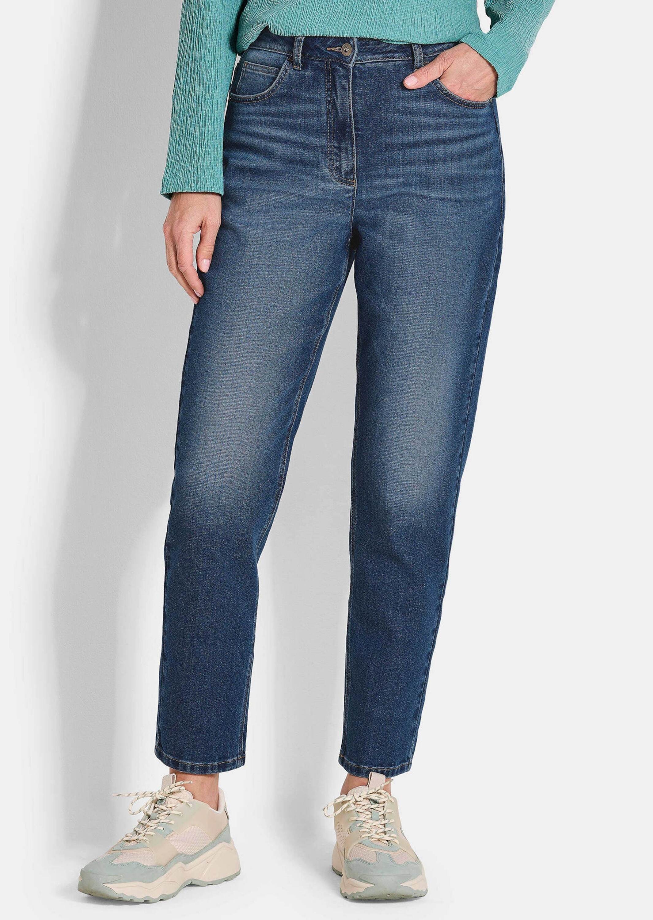 GOLDNER Regular-fit-Jeans »Mom Jeans SARA aus Baumwoll-Stretch«