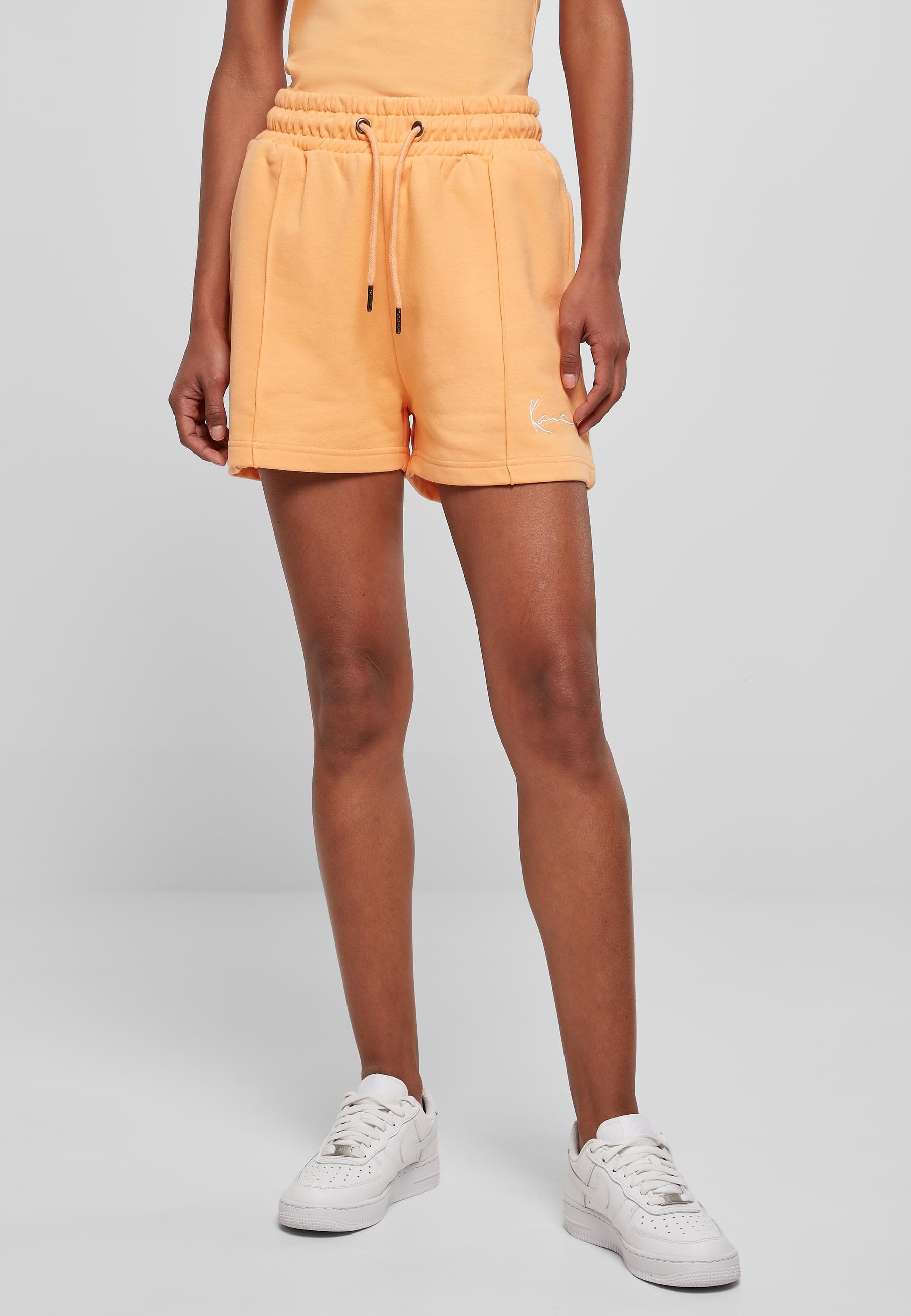 Karl Kani Stoffhose »Karl Kani Damen KW222-053-1 Small Signature Sweat Shorts«, (1 tlg.)