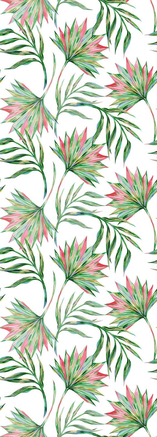 QUEENCE Vinyltapete "Johannes", B/L: 0,9mm x 2,5mm, grün, Tapeten, 90x250cm, selbstklebend, kinderleichte Anbringung,, Sticker