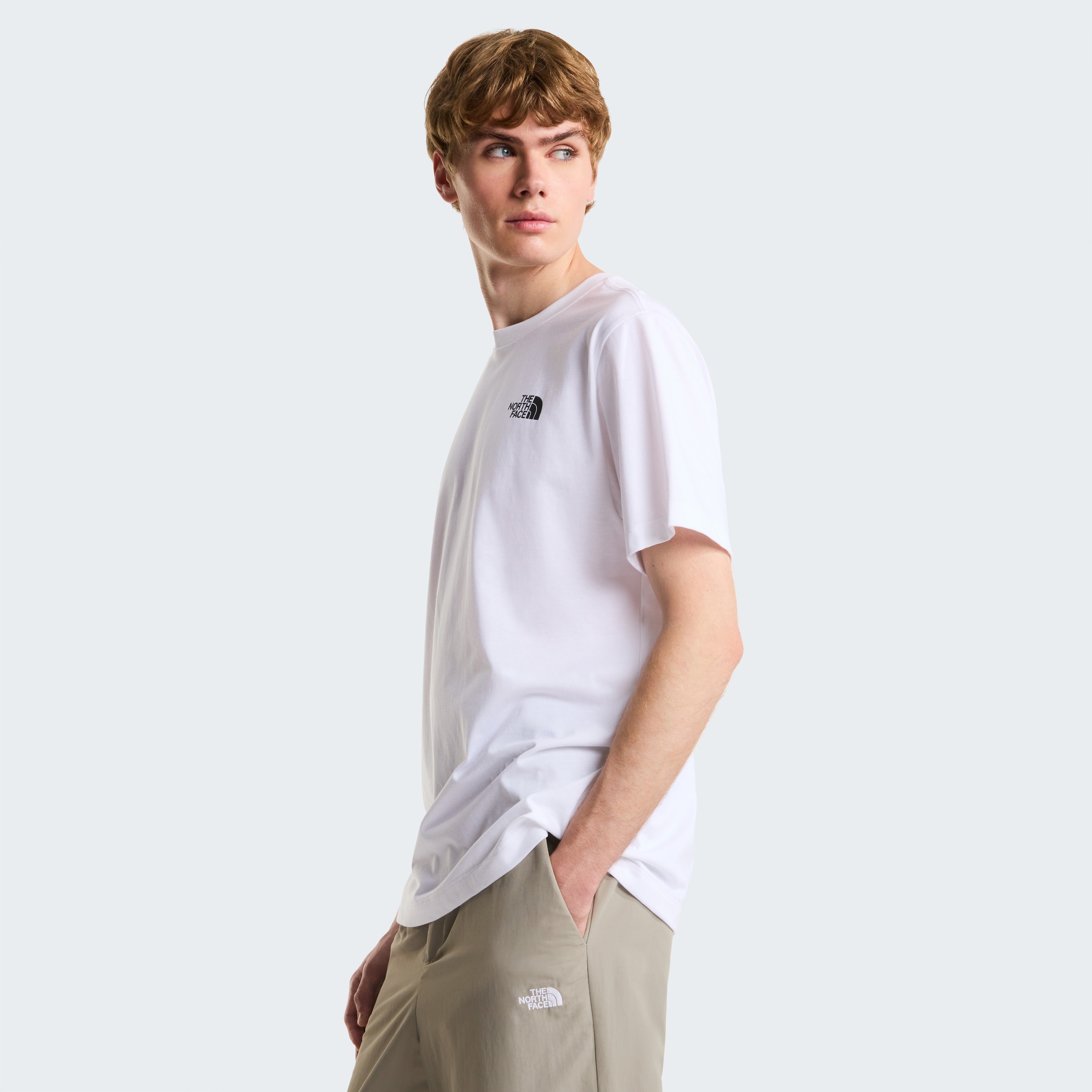 The North Face T-Shirt »M VERTICAL REGULAR SHORT SLEEVE TEE-GRAPHIC« 1 tlg. für Sportmode und Outdoormode, modernes Design