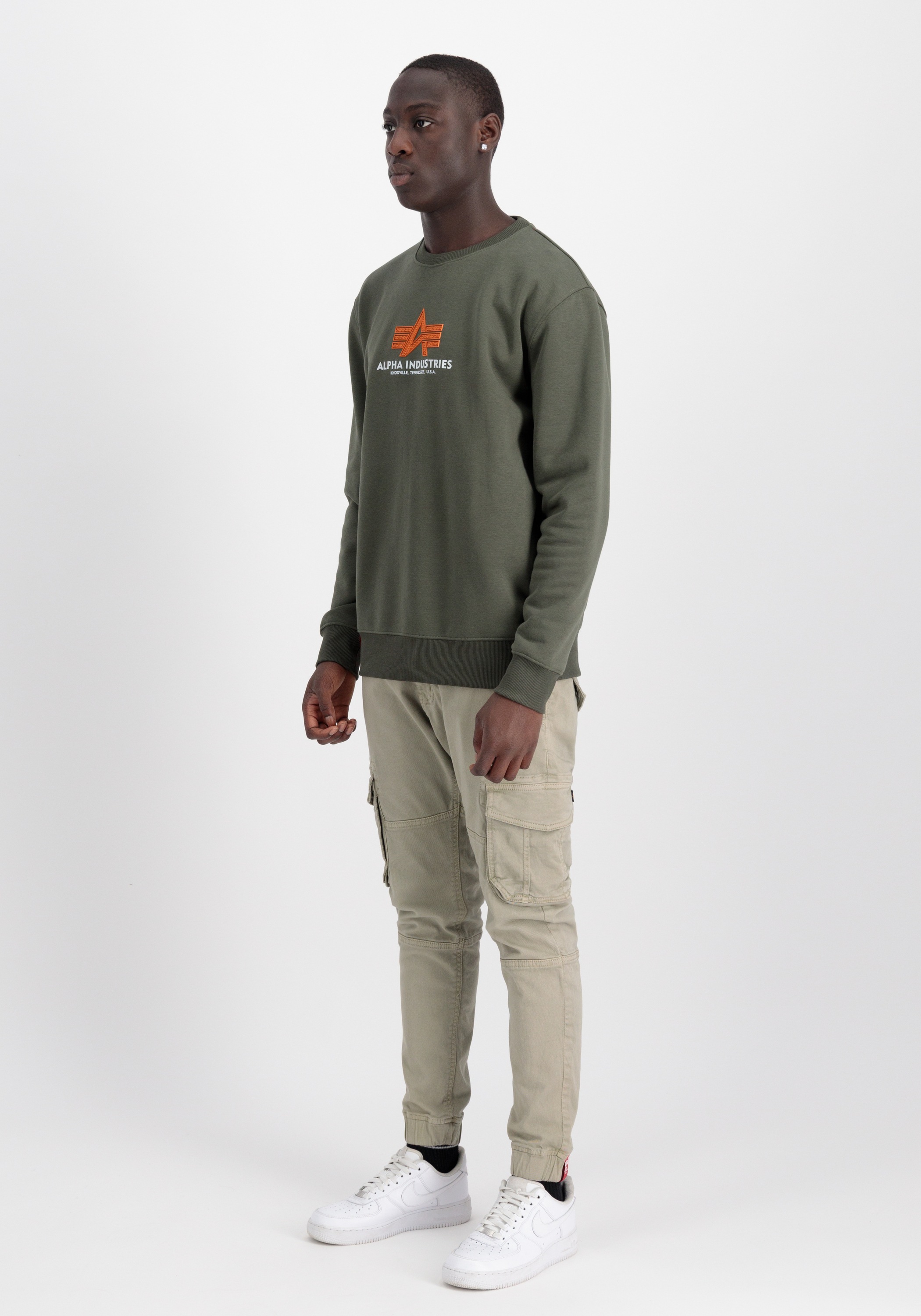 Alpha Industries Sweater »Basic Sweatshirt Rubber ML«