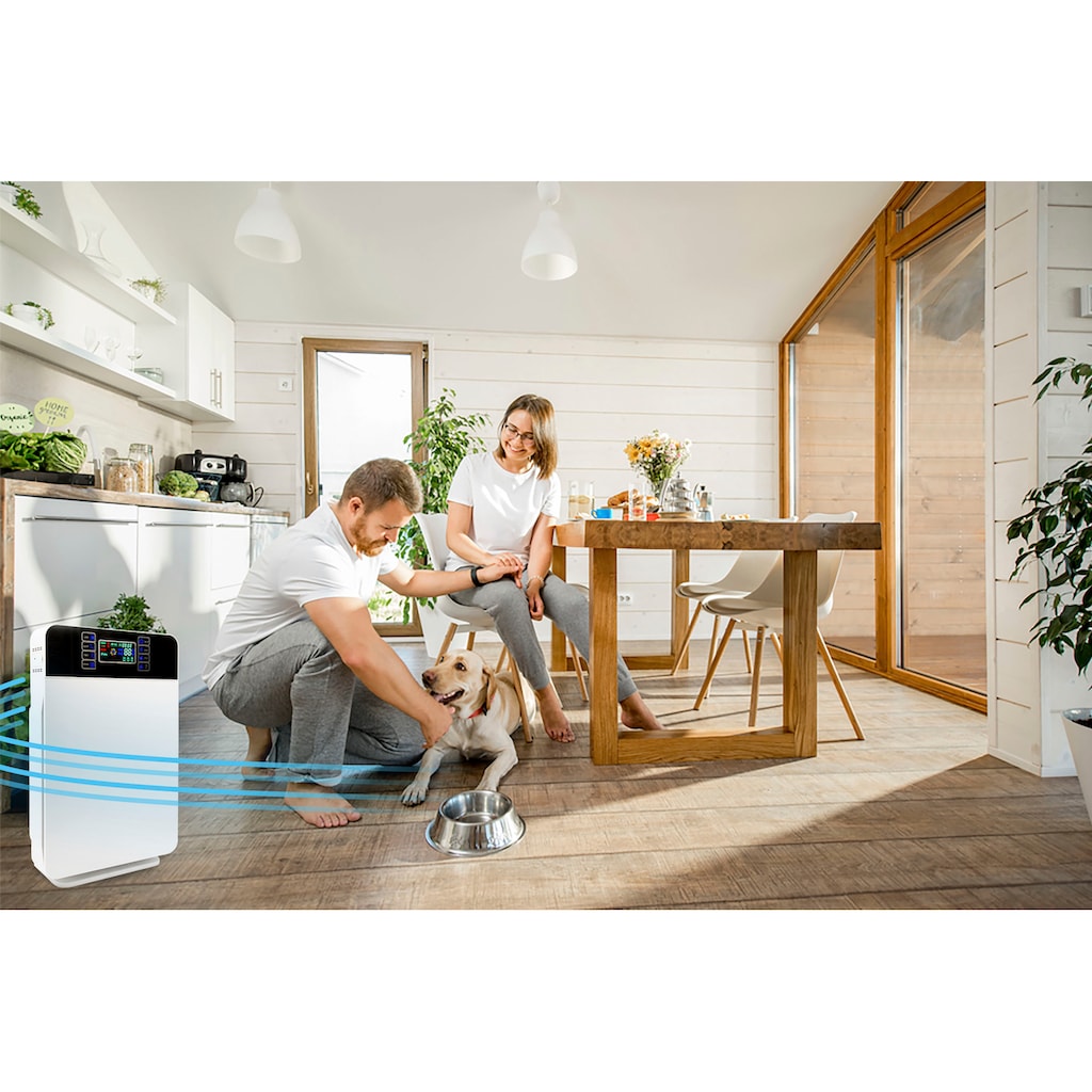 MediaShop Luftreiniger »mit 6-Filter System, Livington Air Purifier«