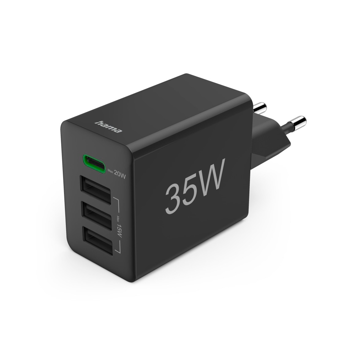 Schnelllade-Gerät »USB-Ladegerät (Schnellladegerät, Netzteil, 1x USB-C, 3x USB-A, 35...