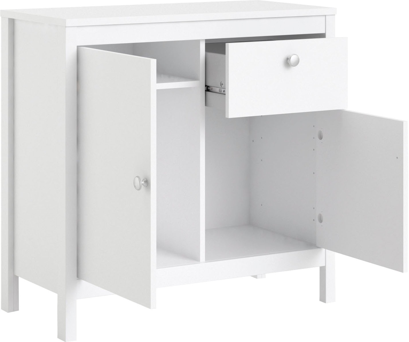 Home affaire Sideboard »Madrid, Aufbewahrung, Schubladenschrank, Sideboard,«, mit 2 Türen und 2 Schublade, Breite 82 cm, Höhe 80 cm