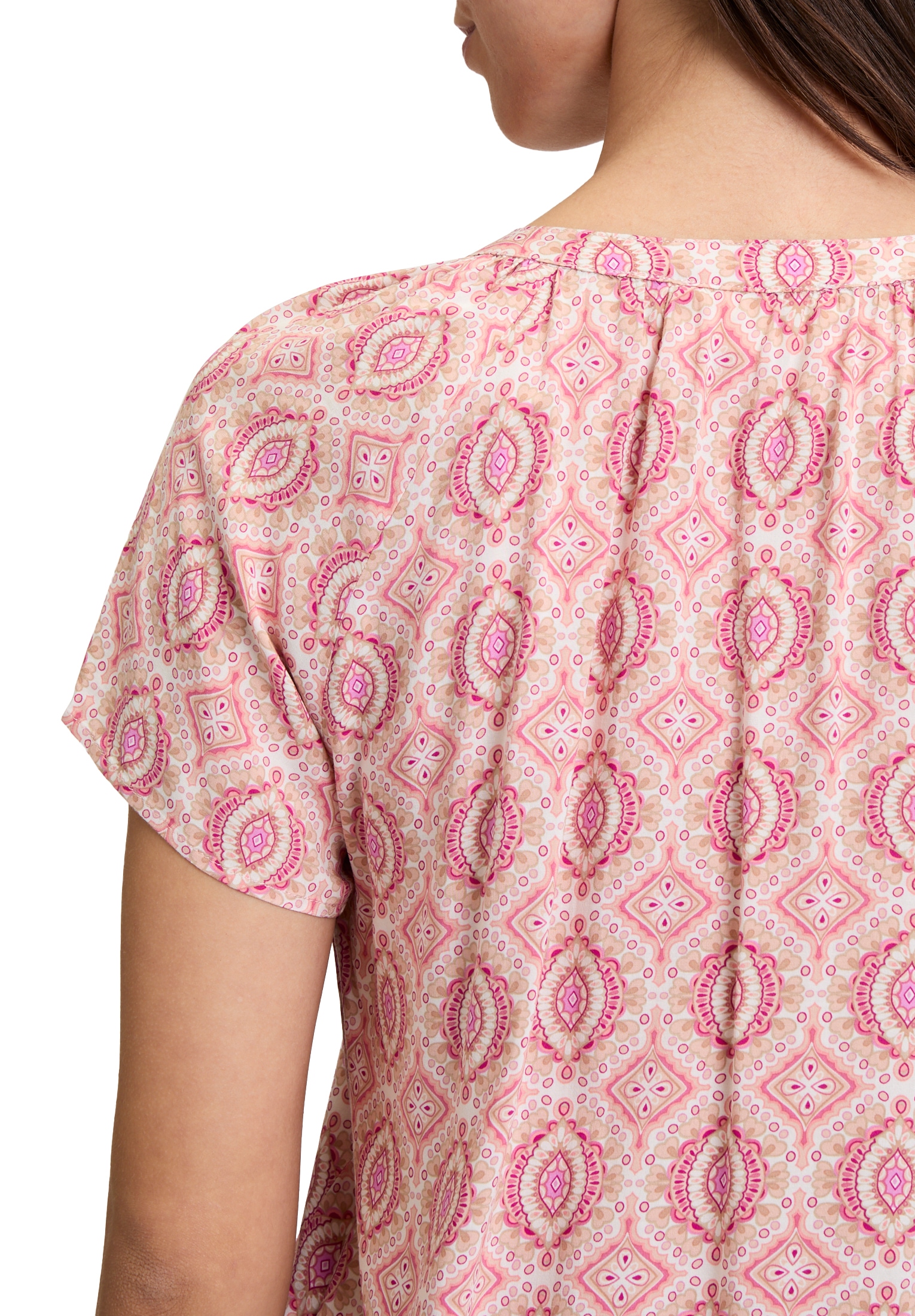 Cartoon Shirtbluse »Cartoon Blusenshirt mit Rüschen«
