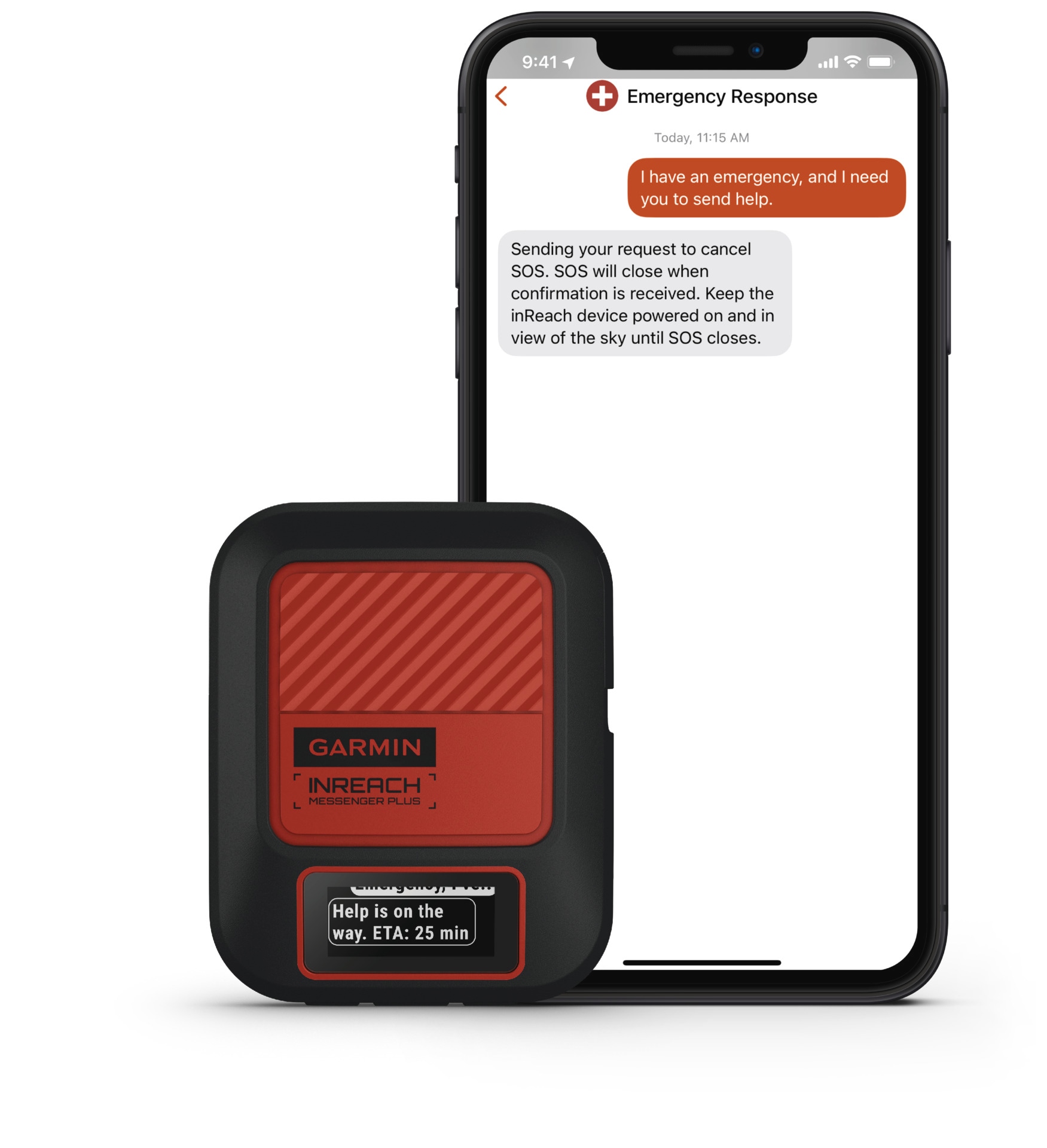 Garmin Navigationsgerät »inReach Messenger Plus«