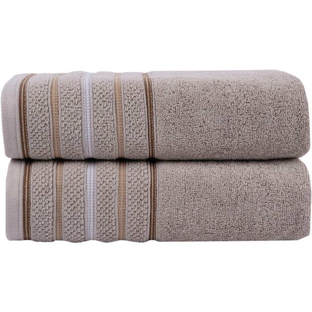 Home affaire Handtuch Set »Safien«, Set, 4 tlg., Frottier, Handtuch-Set  Premium, Bio-Baumwolle, 2 Duschtücher oder 4 Handtücher bestellen | BAUR