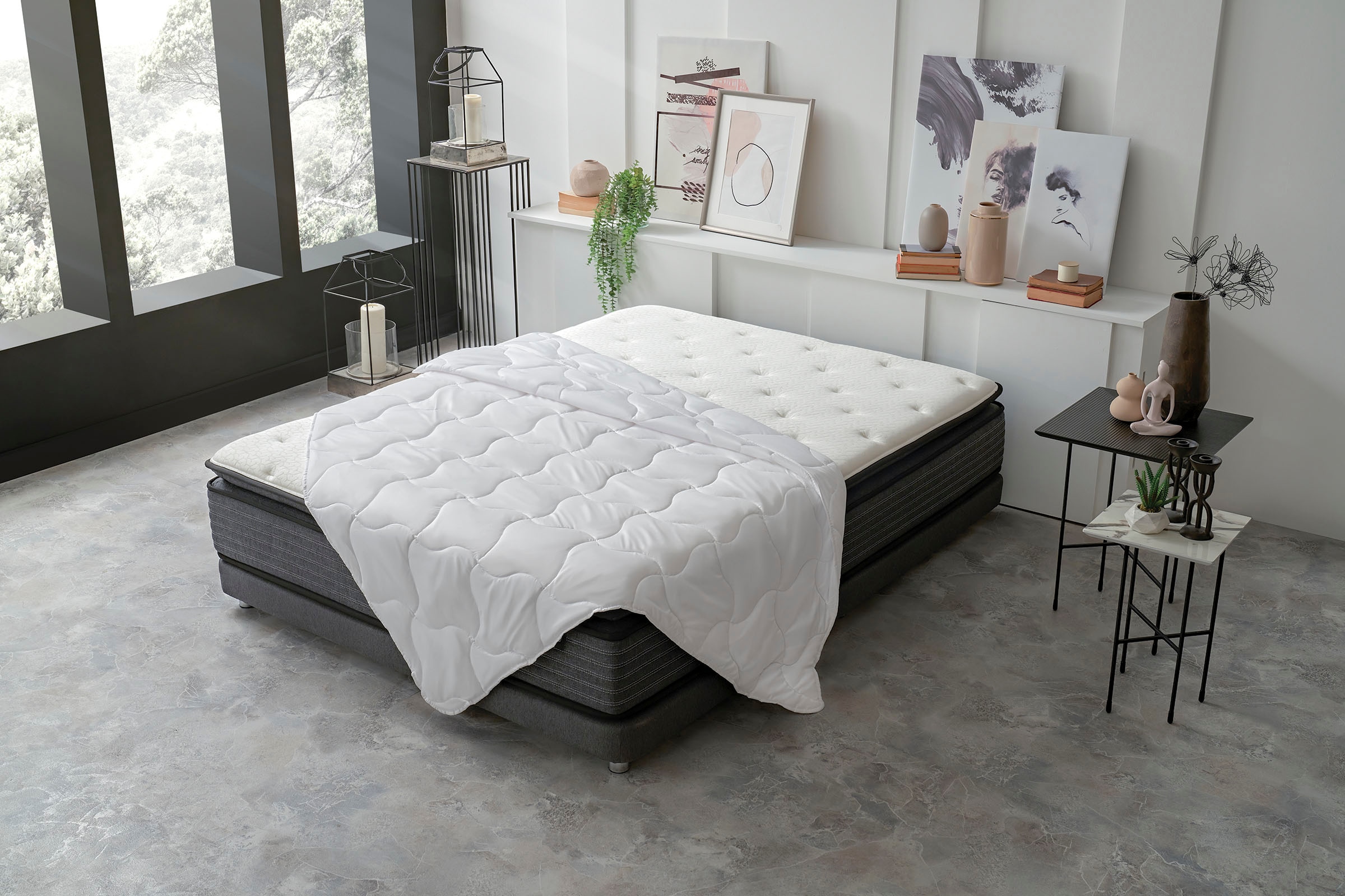 Yatas Bedding Microfaserbettdecke "Handy, Bettdecke 135x200, 200x200 cm & w günstig online kaufen