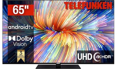 LED-Fernseher »D65V950M2CWH«, 164 cm/65 Zoll, 4K Ultra HD, Smart-TV, Dolby...
