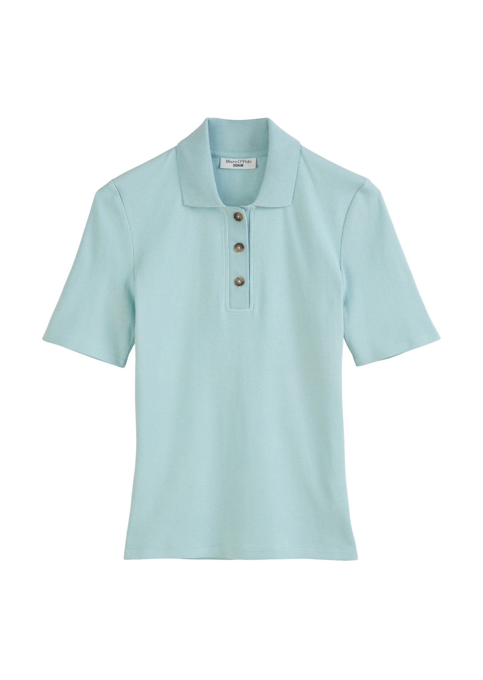 Marc O'Polo DENIM Poloshirt »aus softem Ripp-Jersey«