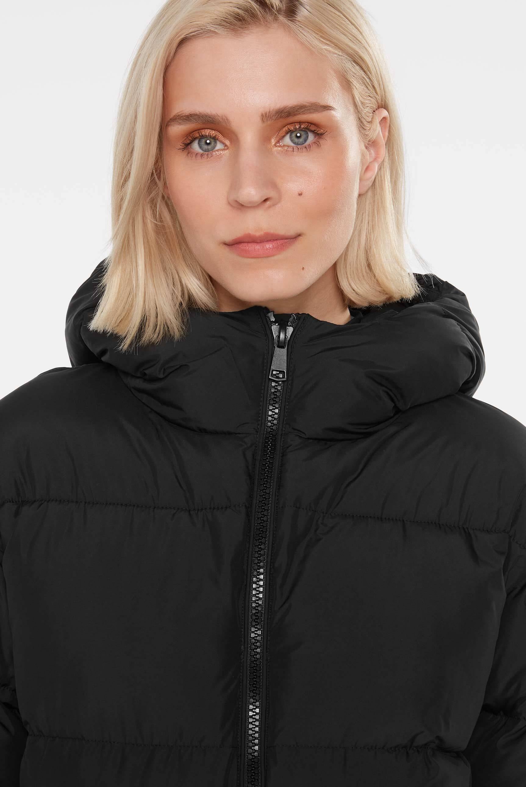SENSES.THE LABEL Winterjacke mit Kapuze mit elastischen Steppnähten
