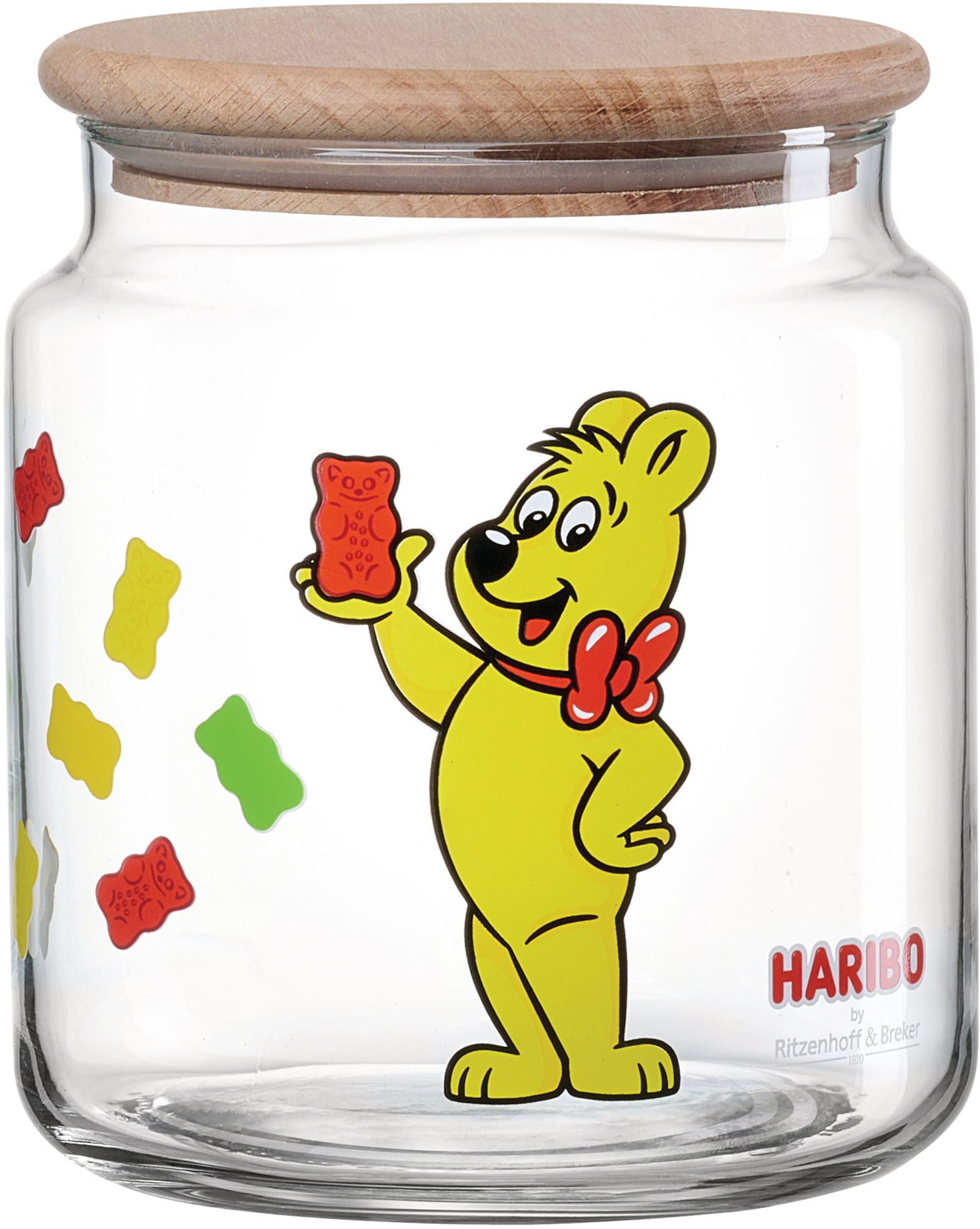 Ritzenhoff & Breker Vorratsglas "HARIBO Allover, 1,1 Liter" 1 Stk. tlg. Maß günstig online kaufen