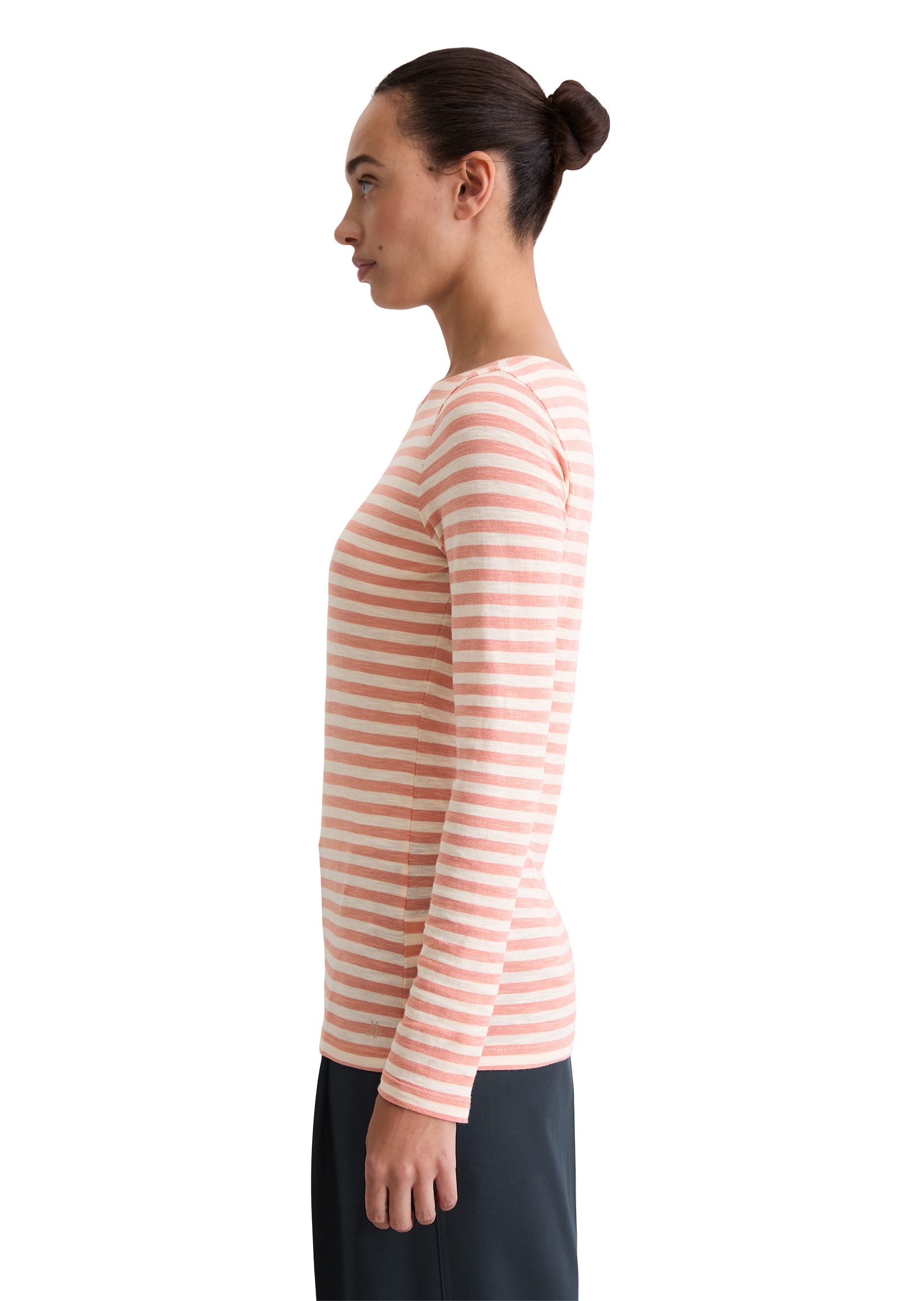 Marc OPolo Langarmshirt "aus Organic Cotton Slub Jersey" günstig online kaufen