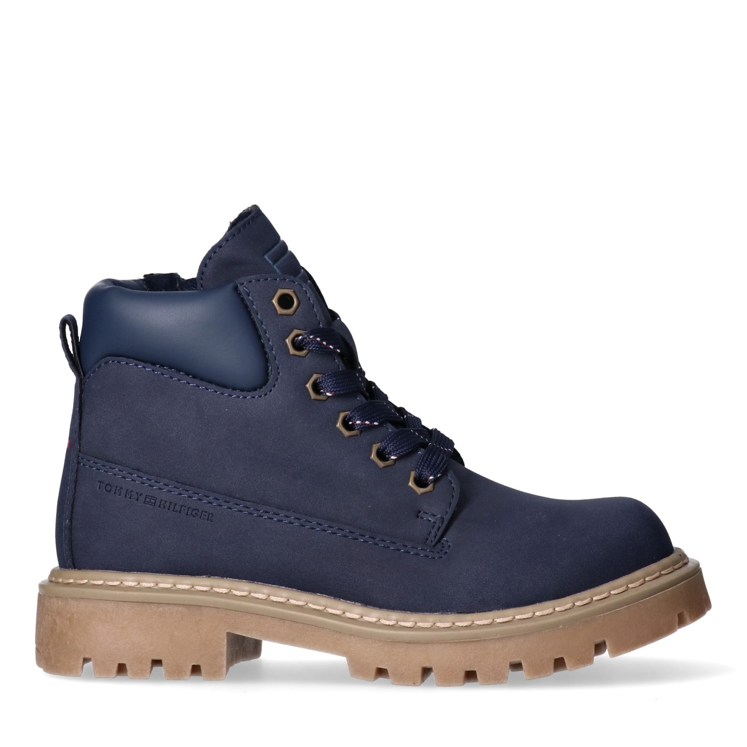 Tommy Hilfiger Schnürboots, Chunky Boots, Winterboots mit Blockabsatz