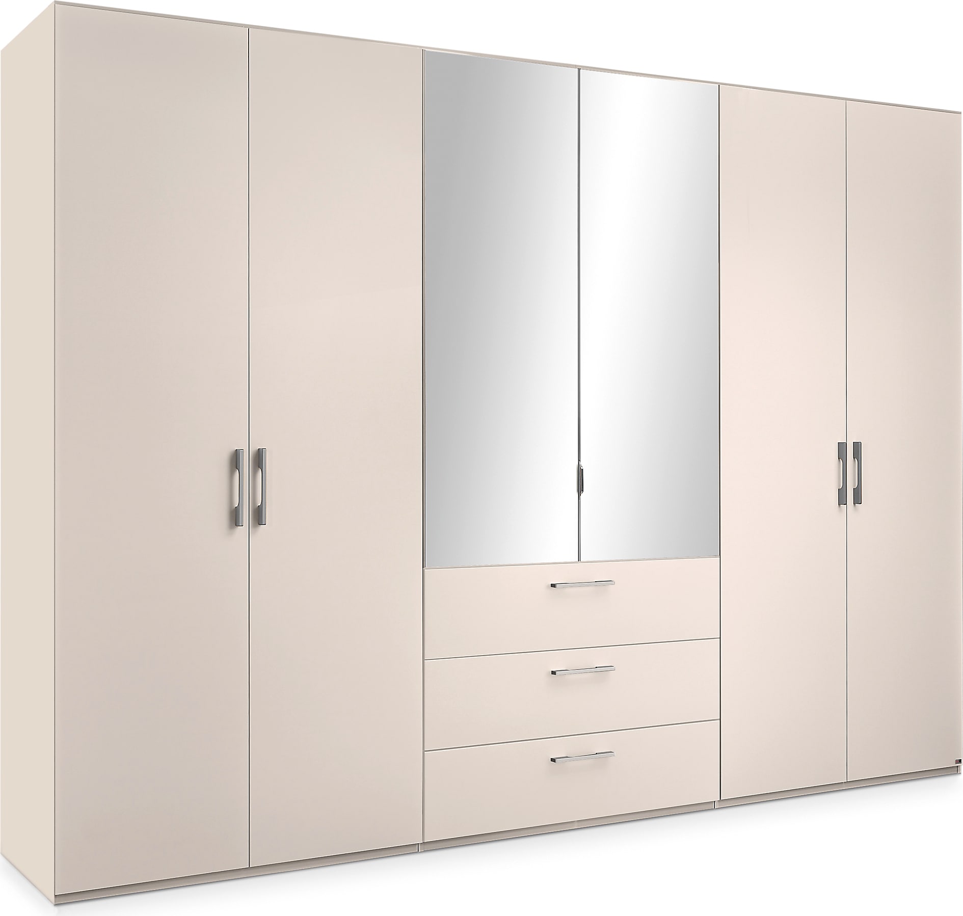 set one by Musterring Drehtürenschrank "Henderson" mit Spiegel und 3 Schubladen, inkl. Fachböden und Kleiderstangen