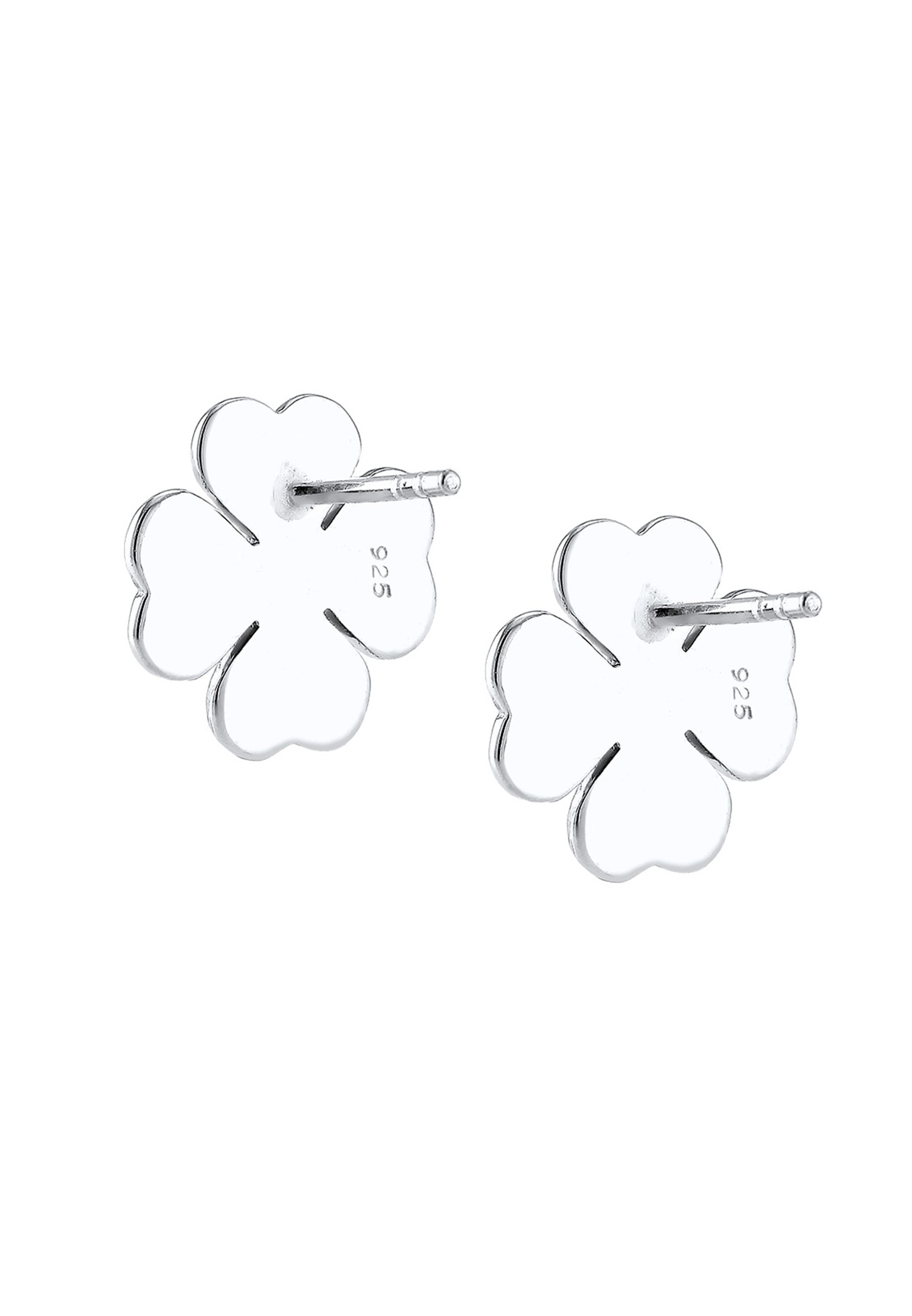 Elli Paar Ohrstecker »Ohrstecker Kleeblatt 925 Sterling Silber«