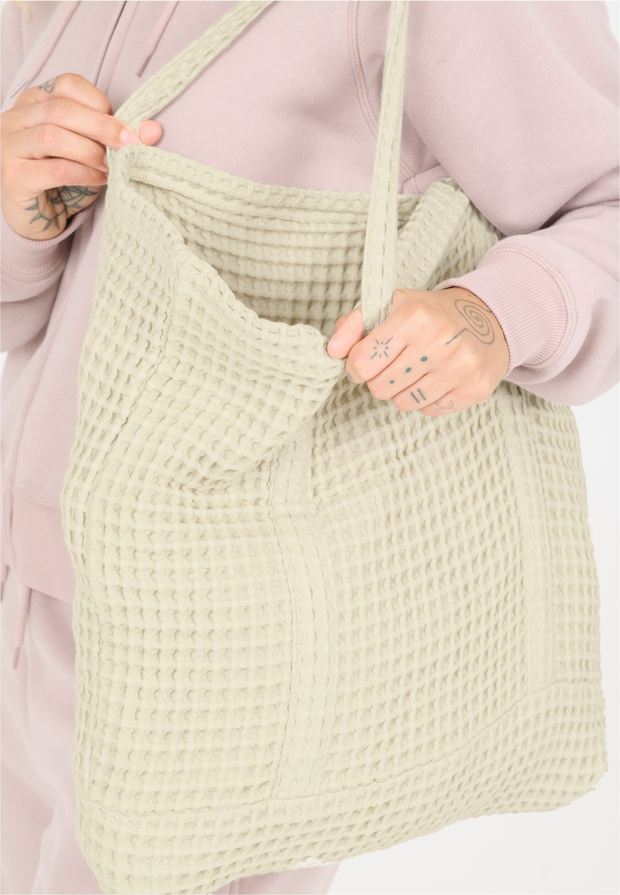 nou Sporttasche »Rosalinda« aus Waffelpique