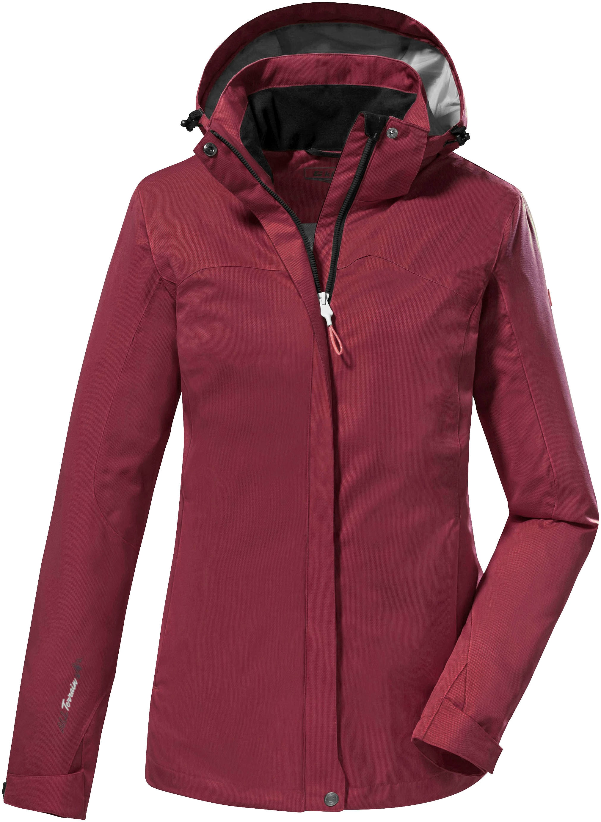 Killtec Funktionsjacke "KOS 133 WMN JCKT", (1 St.), mit Kapuze günstig online kaufen