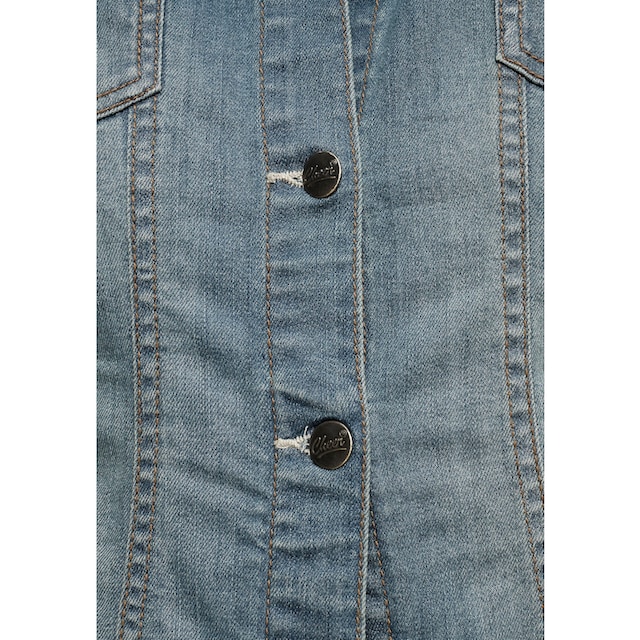 Aniston CASUAL Jeansjacke, in Used-Waschung für kaufen | BAUR