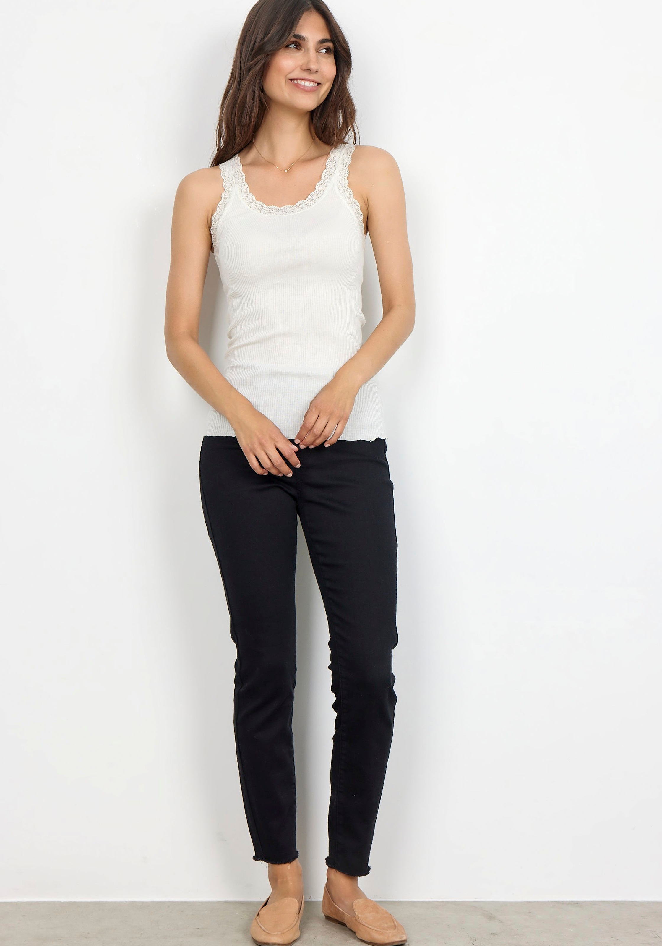 soyaconcept Tanktop »SC-SARONA 1«, mit Seide