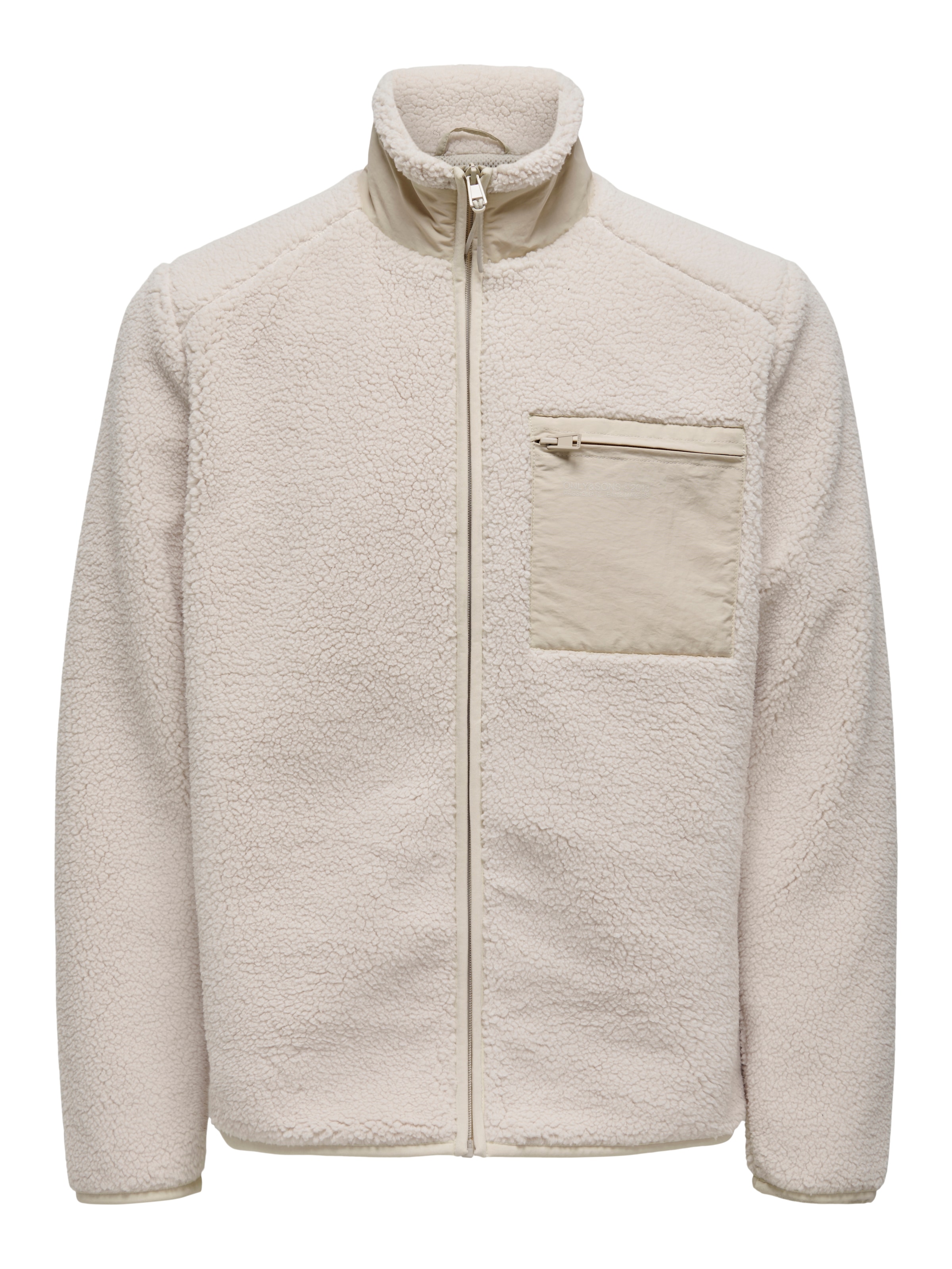ONLY & SONS Strickfleecejacke "ONSDALLAS LIFE SHERPA JACKET OTW VD" günstig online kaufen