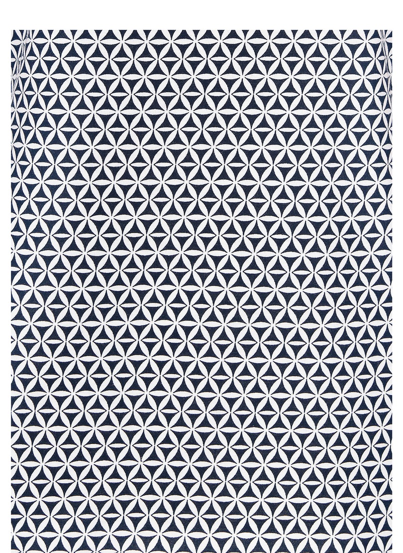 Trigema Jerseykleid »TRIGEMA Kurzärmeliges Kleid mit Retro-Muster«