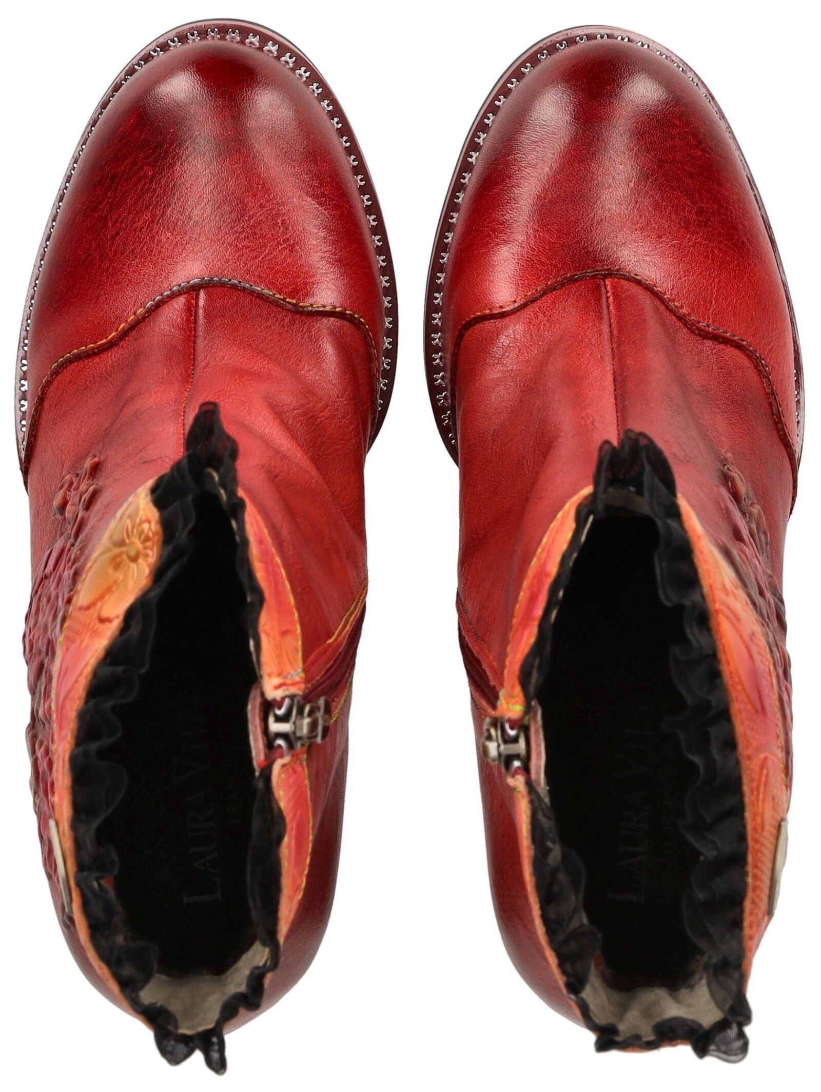 LAURA VITA High-Heel-Stiefelette »LAURA VITA Stiefelette Leder«
