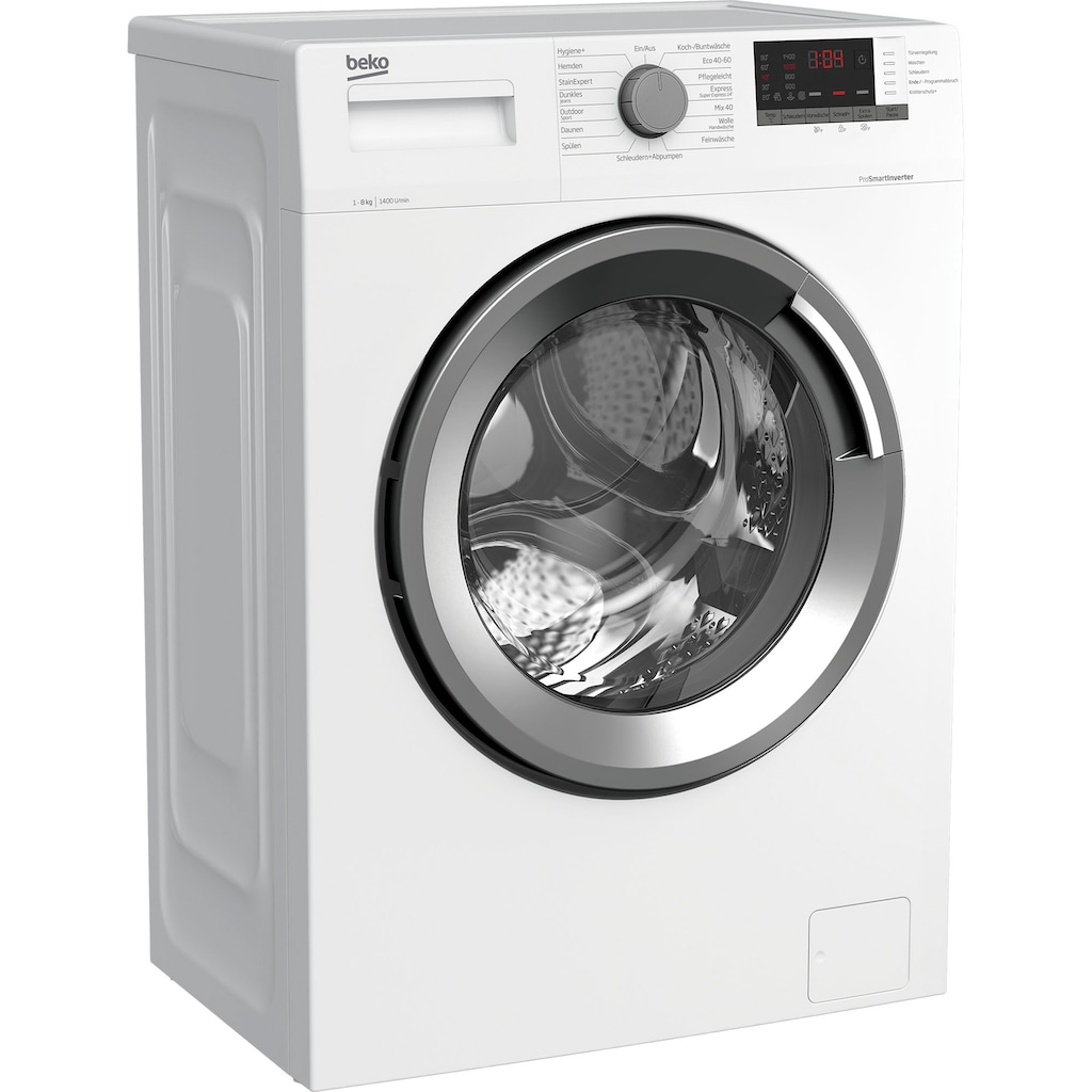 BEKO Waschmaschine »WMO822A«, WMO822A 7001440096, 8 kg, 1400 U/min