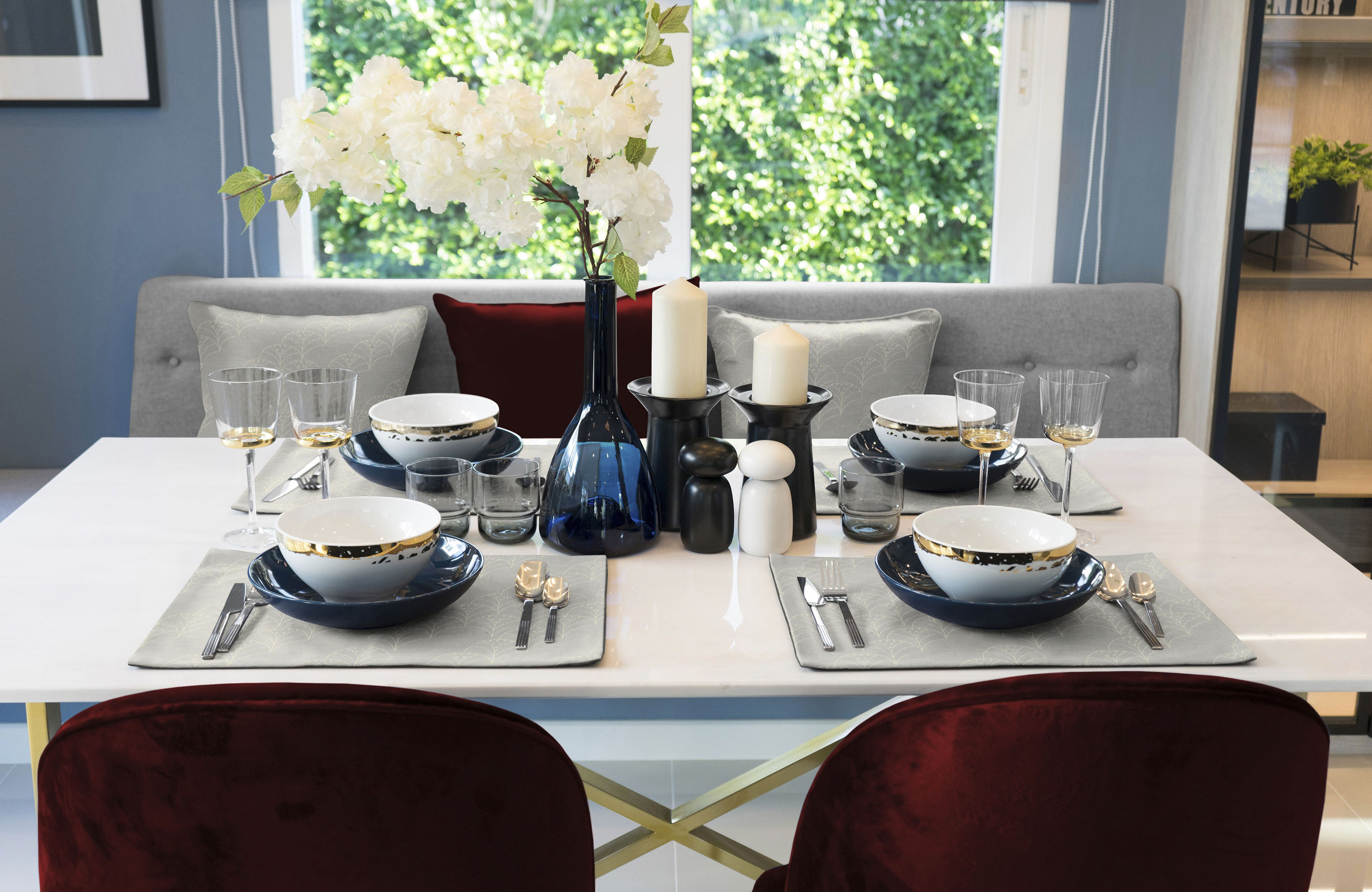 Adam Platzset "Argentinian Criolla Light" GOTS organic,zertifiziert durch CERES 0242,Made in Germany
