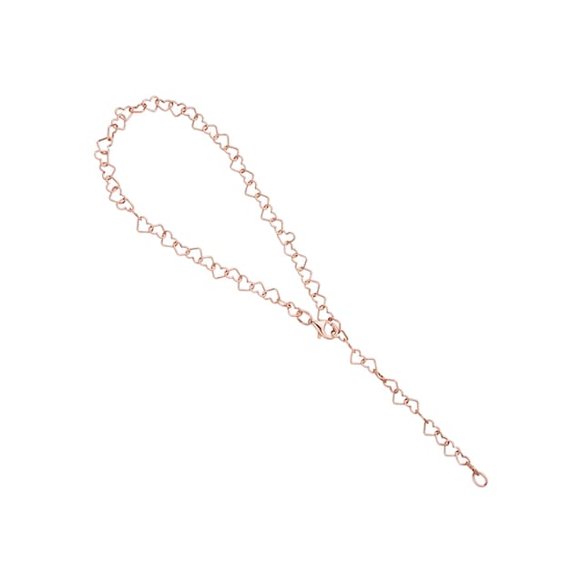 JOBO Fußkette, Herz 925 Silber roségold vergoldet 27 cm online bestellen |  BAUR