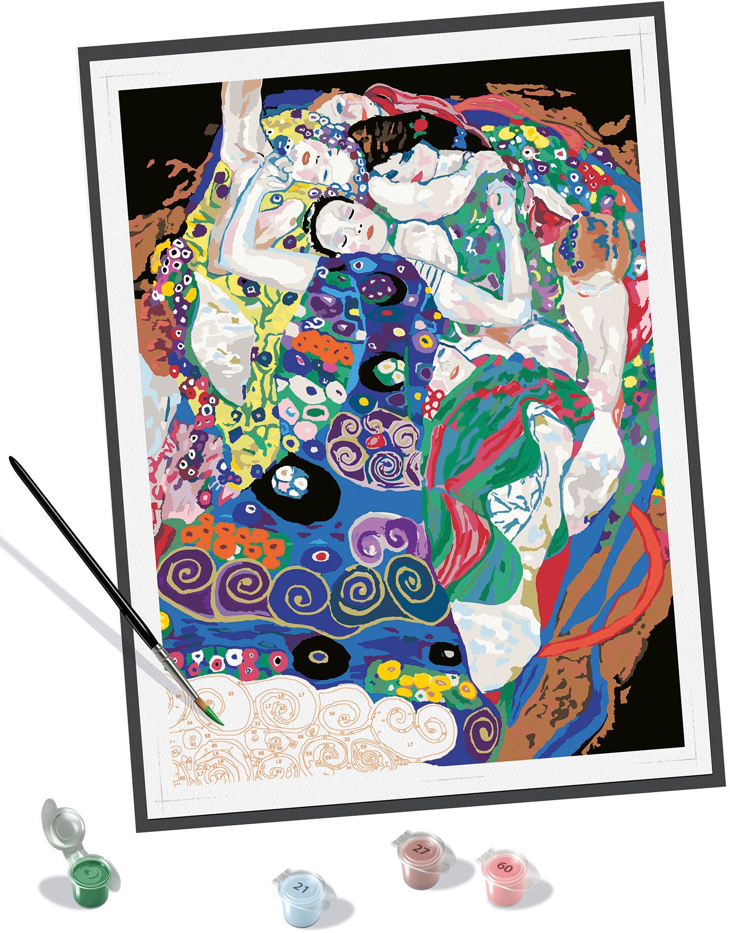 Ravensburger Malen nach Zahlen »CreArt, ART Collection, Virgin (Klimt)«, Made in Europe