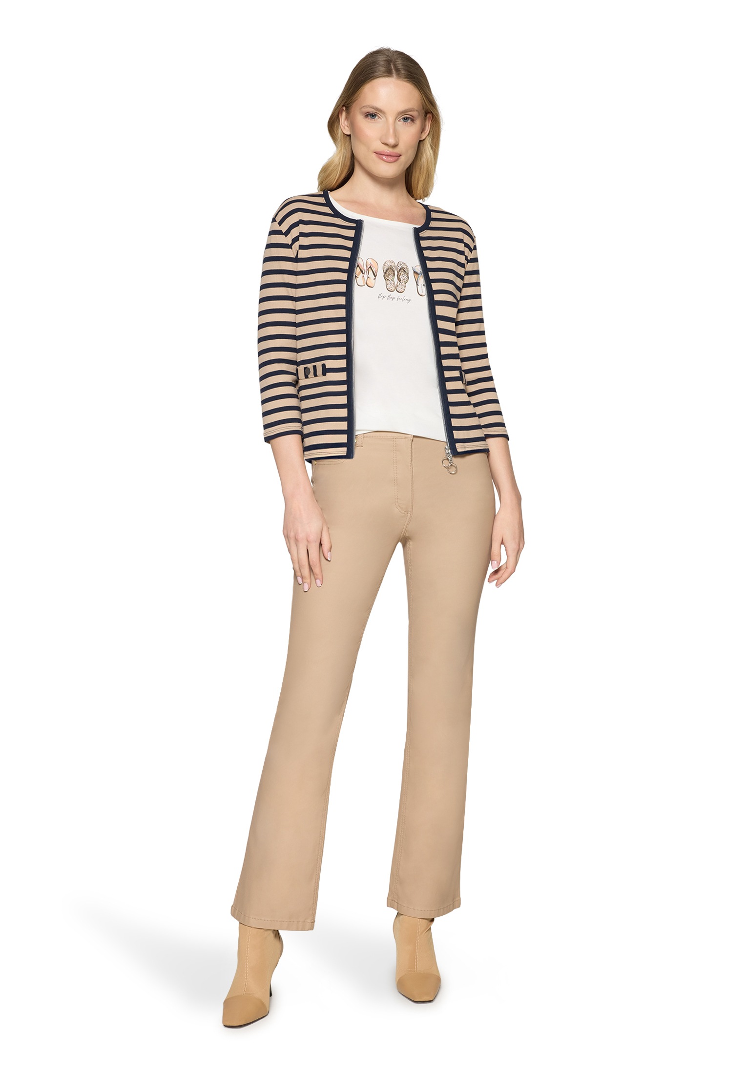 Betty Barclay Shirtjacke »Damen mit Rippenstruktur« 1 Stk.