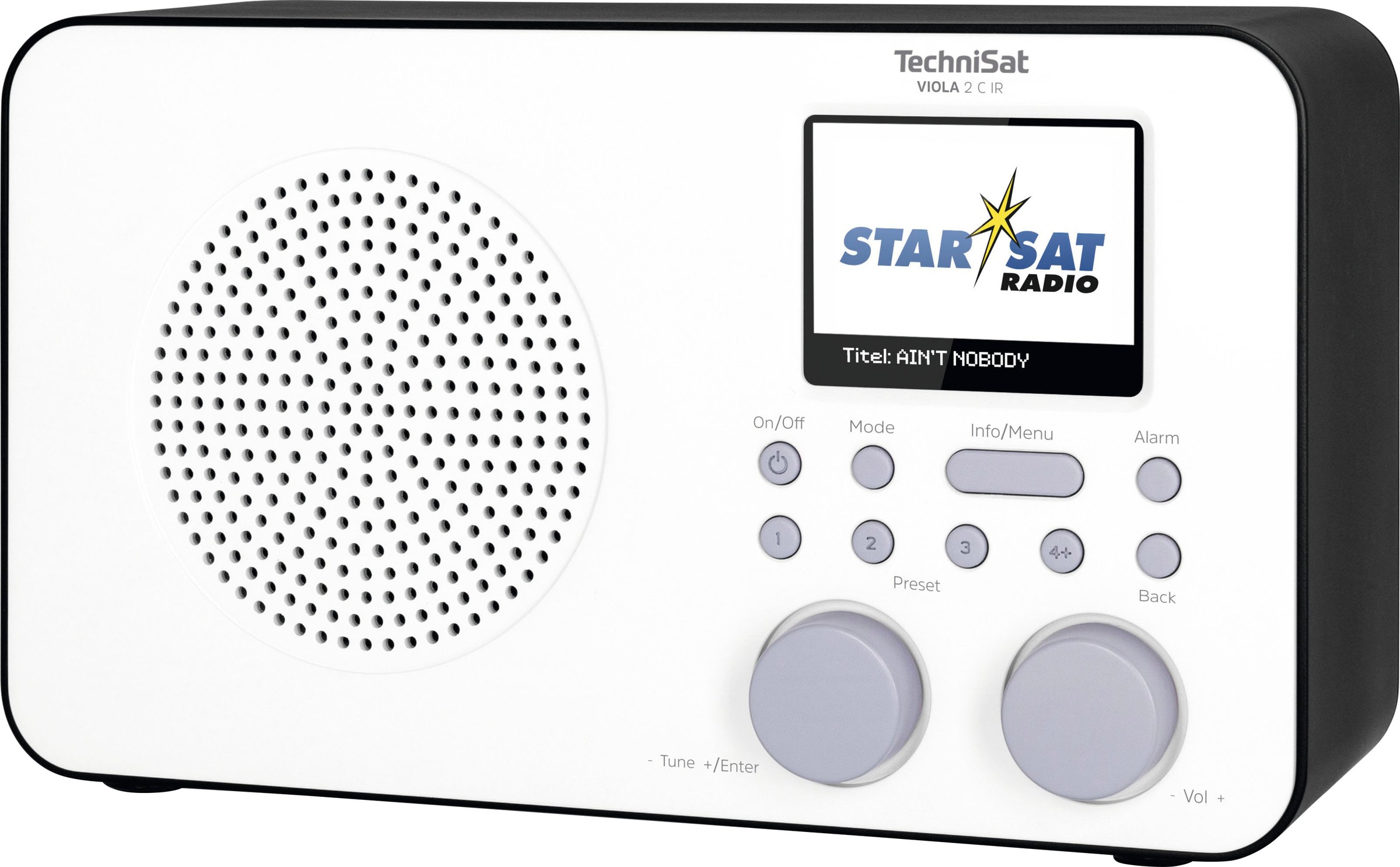 TechniSat Internet-Radio »VIOLA 2 C IR Tragbares«, (WLAN Digitalradio (DAB+)-UKW mit RDS-Internetradio), mit DAB+, Farbdisplay, Akku