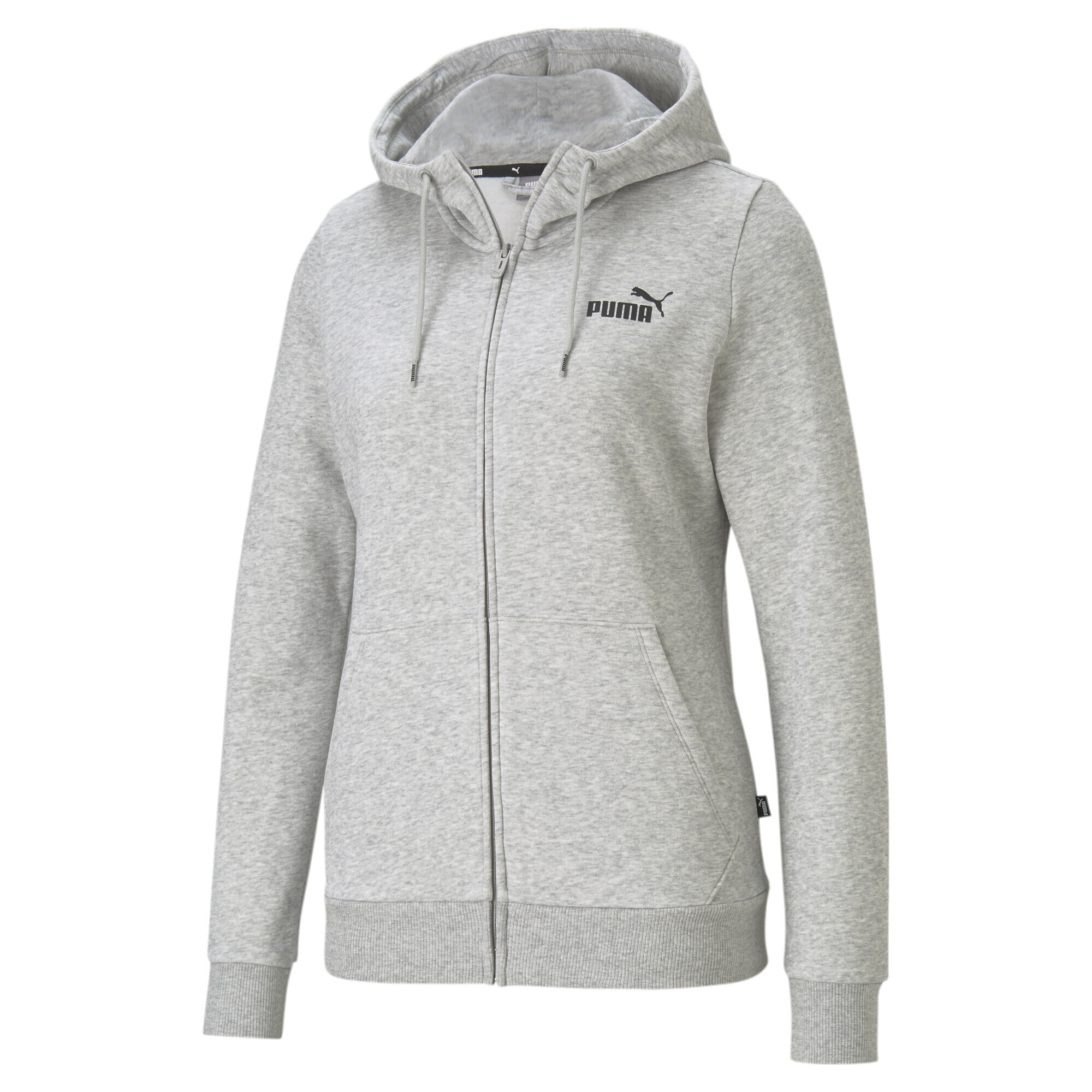 PUMA Sweatjacke "Essentials Kapuzenjacke Damen"