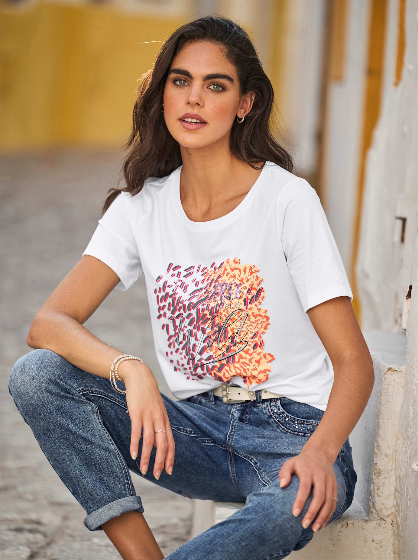 heine Kurzarmshirt "Shirt" 1 Stk. tlg. günstig online kaufen