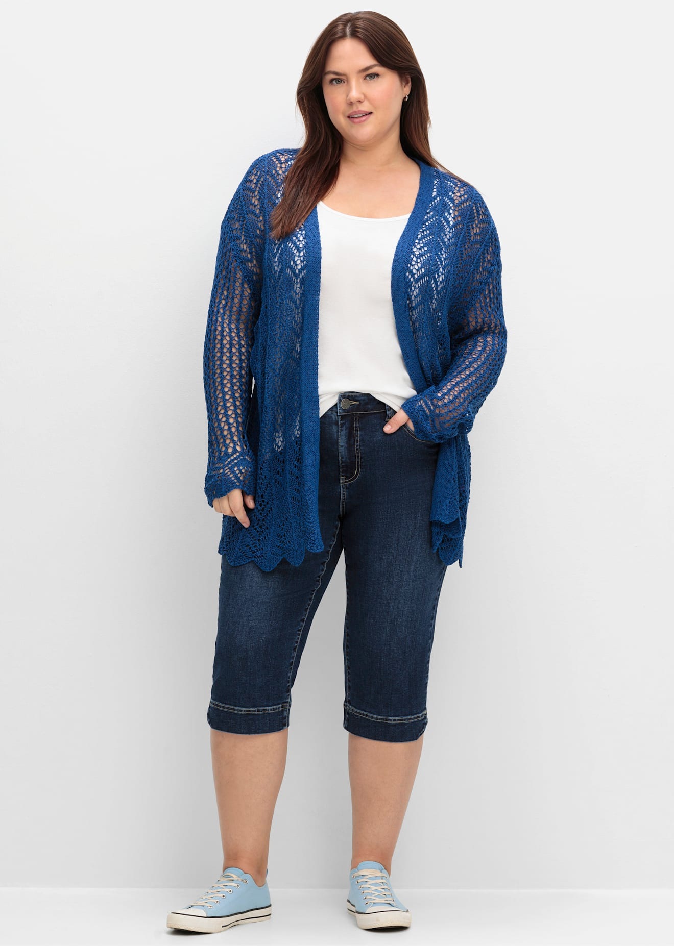 Sheego Caprijeans, (1 tlg.) günstig online kaufen