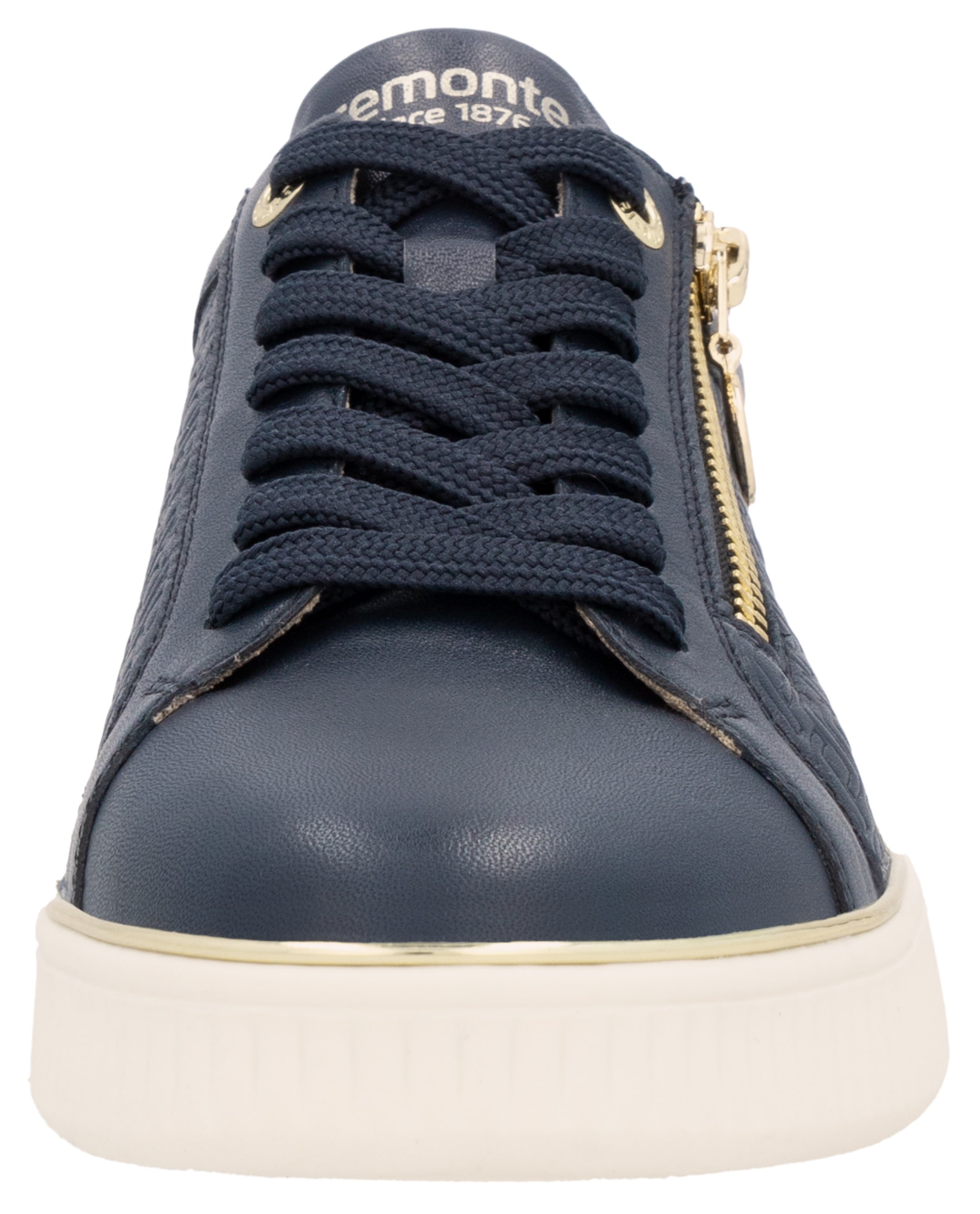 Remonte Plateausneaker, Freizeitschuh, Halbschuh, Schnürerschuh, seitlicher Reißverschluss
