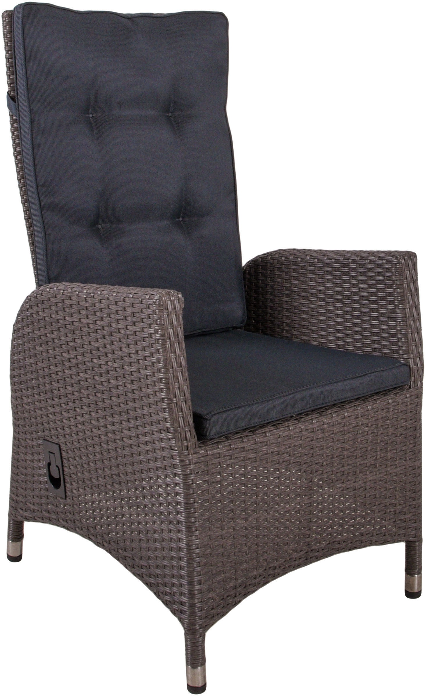 Garden Pleasure Garten-Essgruppe »BRAGA weidengrau Set 05« 7 Stk. tlg.