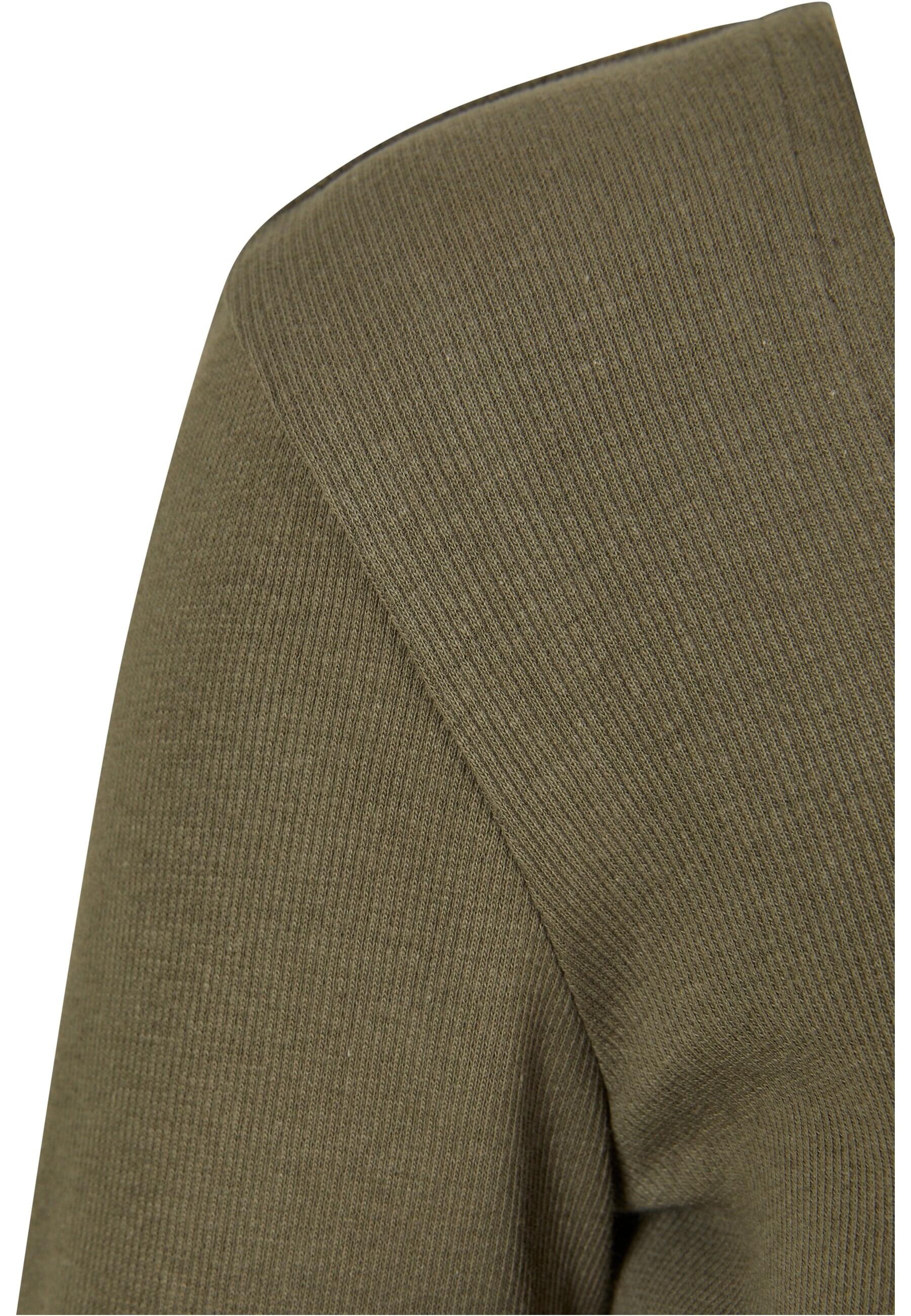 URBAN CLASSICS Longsleeve »Urban Classics Damen Ladies Short Rib Corsage Longsleeve«, (1 tlg.)