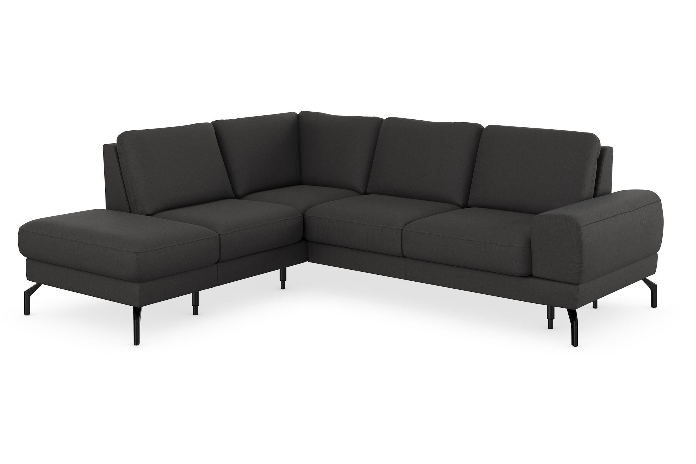 sit&more Ecksofa »Cinturo L-Form«, inklusive Sitztiefenverstellung und Federkern, Sitzhöhe 48 cm