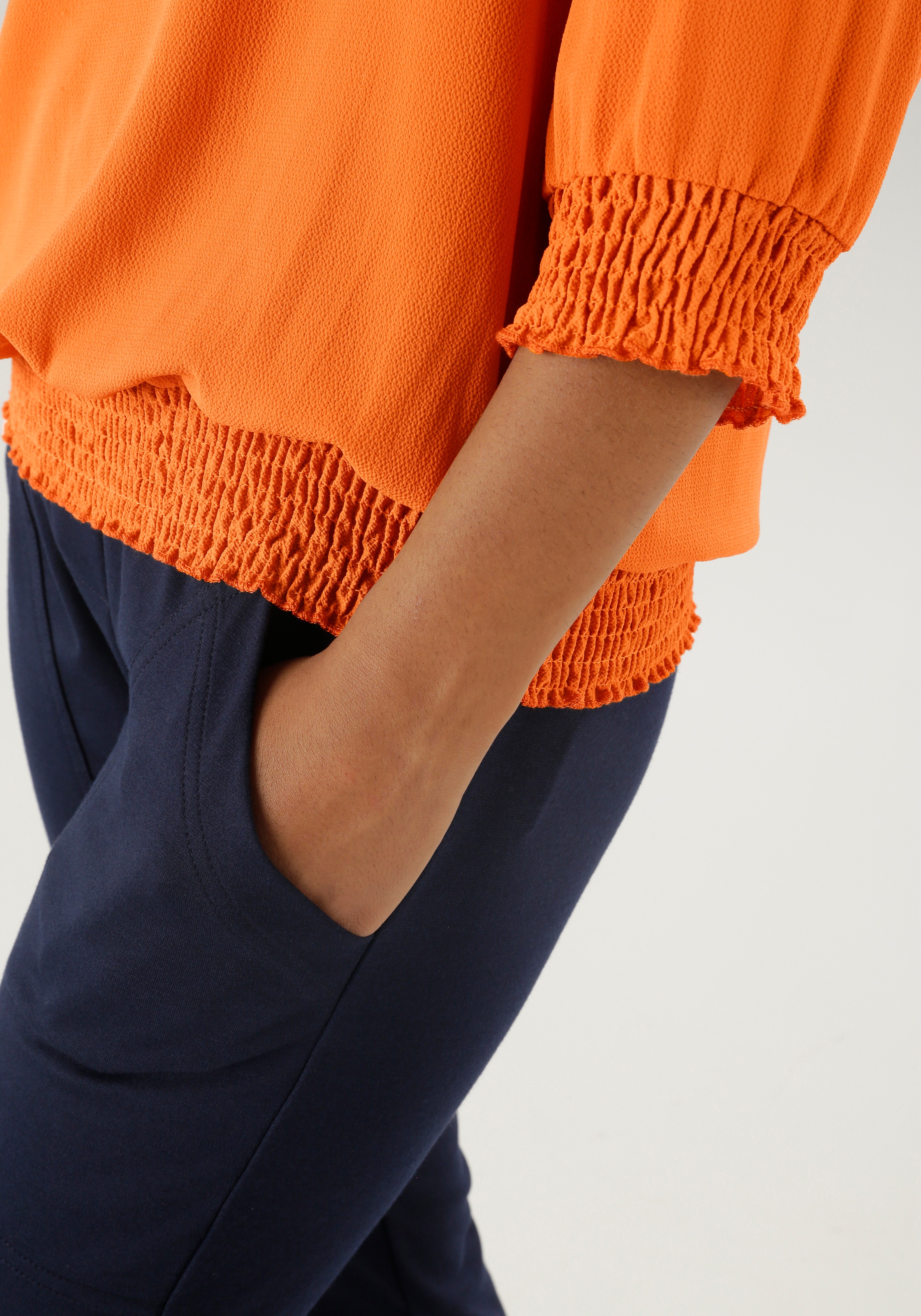 Thumbnail - Aniston SELECTED Schlupfbluse mit Smokbündchen