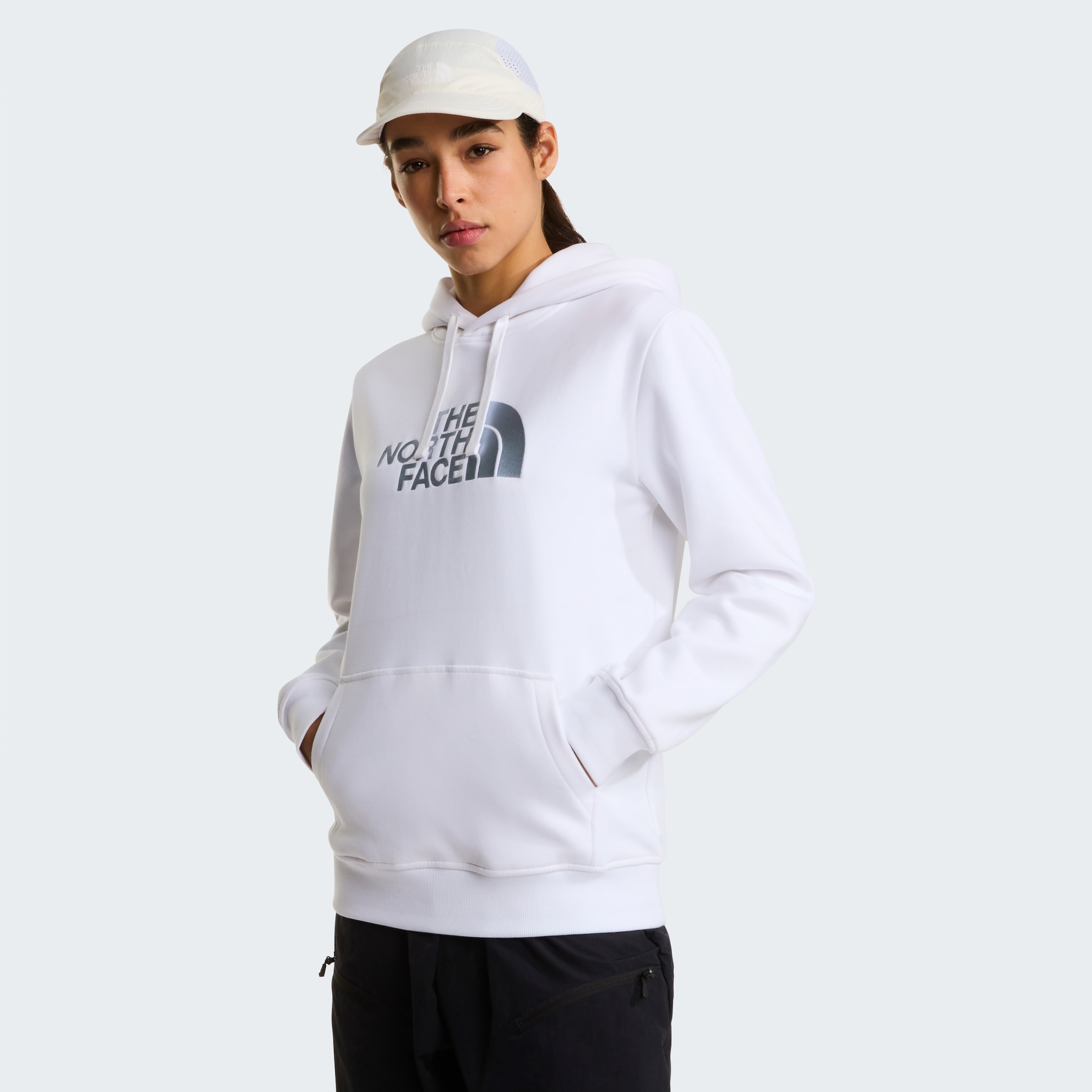 The North Face Kapuzensweatshirt "W DREW PEAK REGULAR HOODIE", mit regulierbarer Kapuze