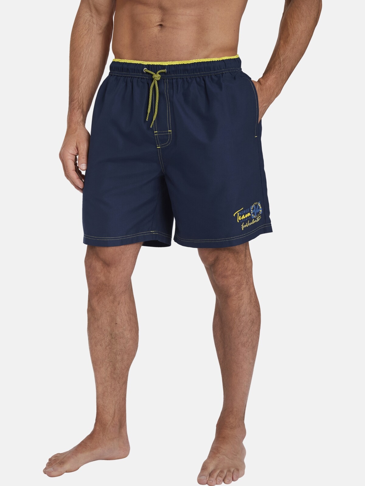 Jan Vanderstorm Badeshorts "Badeshorts LEEMES", (1 St.), mit Mesh und Seite günstig online kaufen