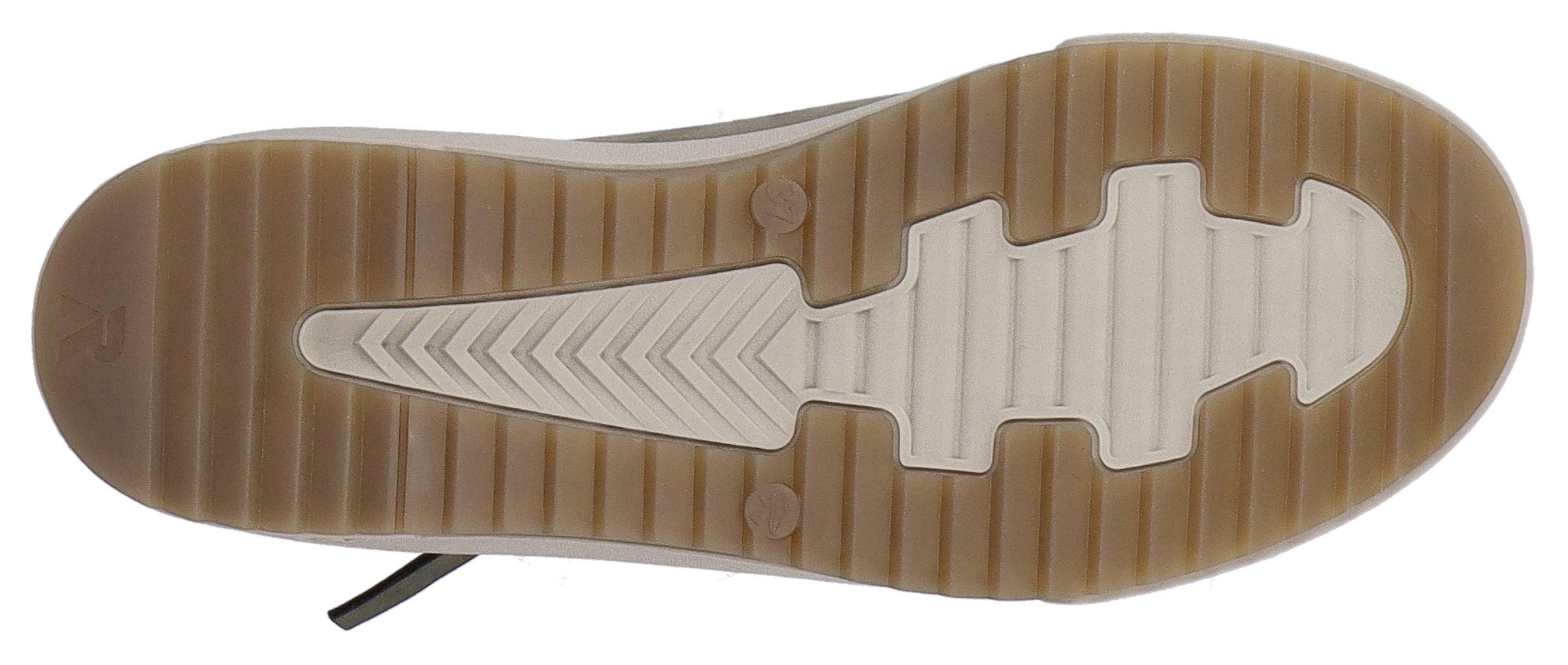 RIEKER Sport Schnürboots, Stiefelette, High Top Sneaker, Freizeitboots mit Reißverschluss